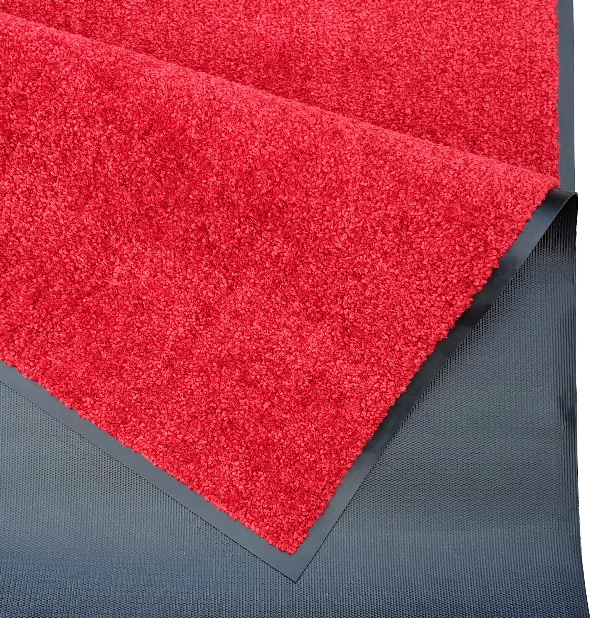 HANSE Home Fußmatte »Wash & Clean«, rechteckig, 7 mm Höhe, Schmutzfangmatte, Türmatte, In- und Outdoor, Teppich, Läufer, waschbar