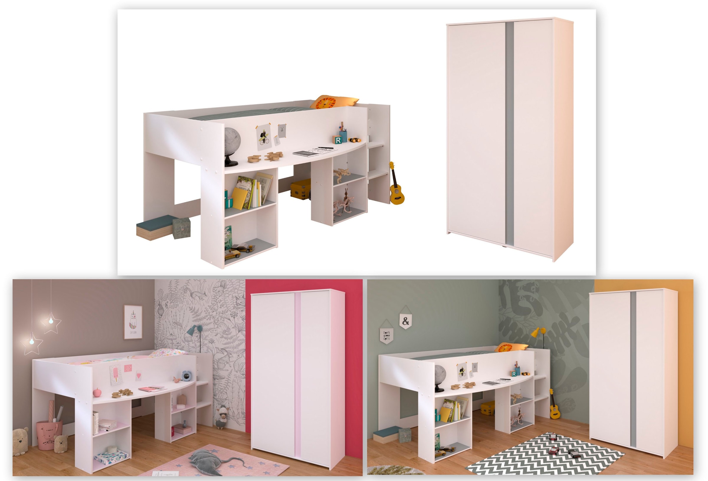 Parisot Jugendzimmer-Set »Pirouette 14«