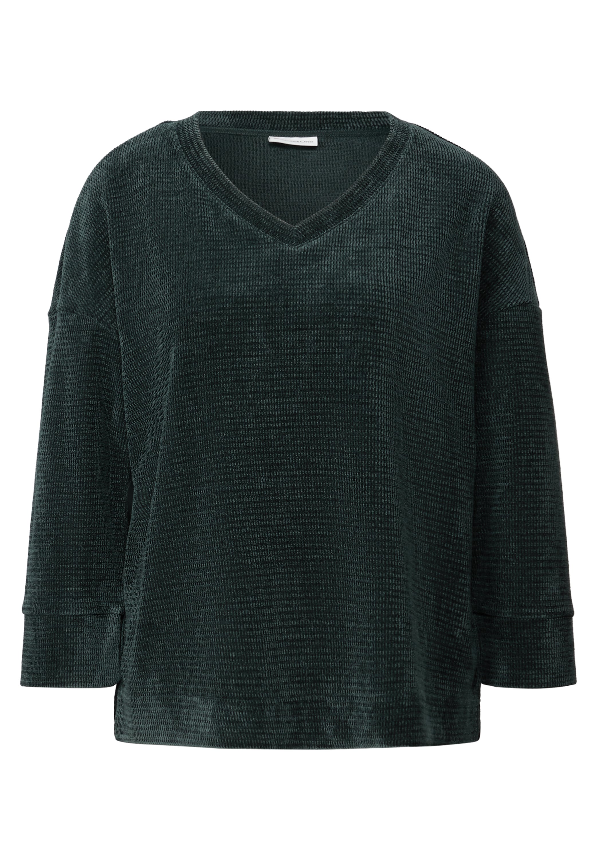 STREET ONE 3/4 Arm-Pullover, mit Rippbündchen