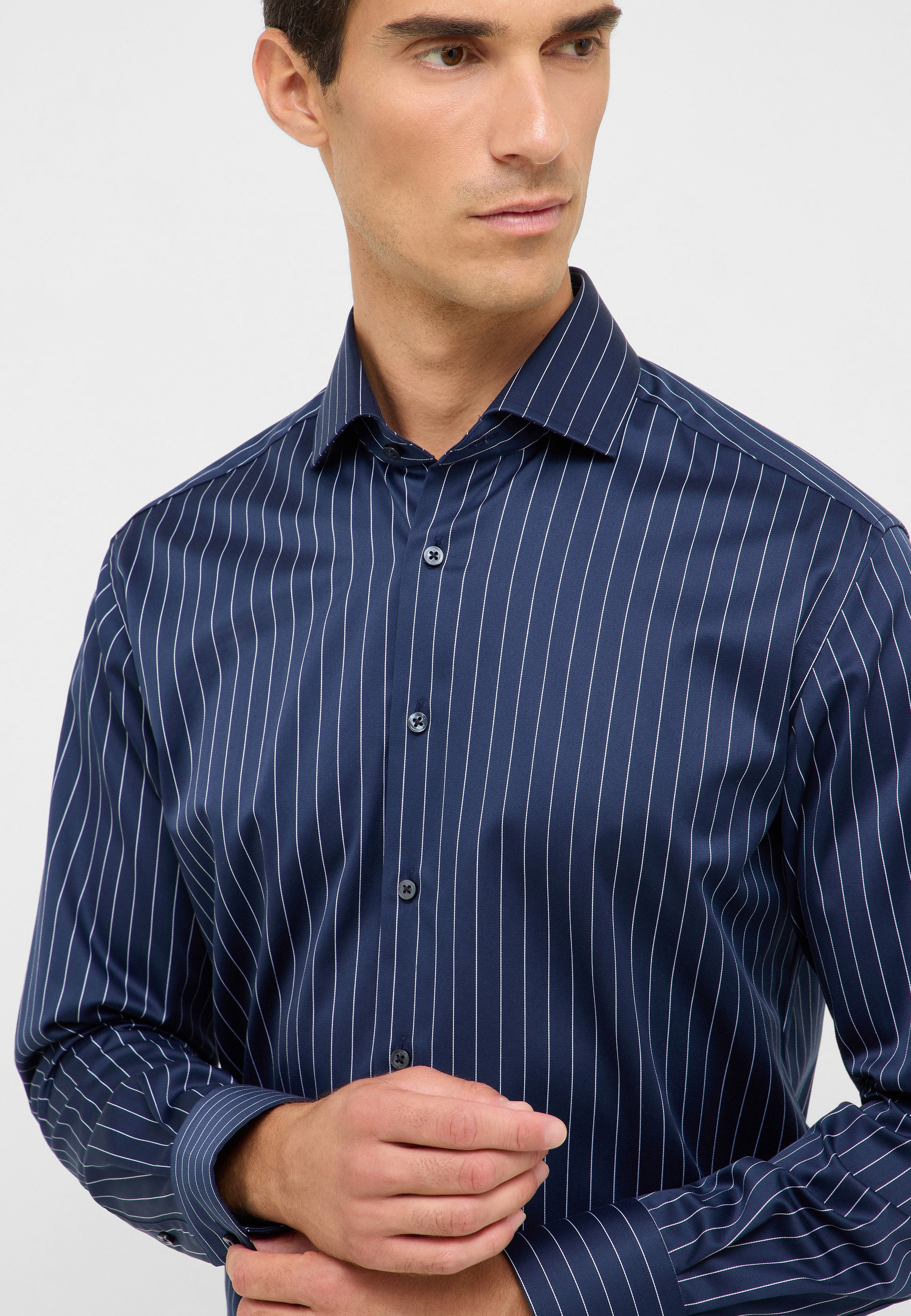 Eterna Langarmhemd »MODERN FIT«, NON IRON (bügelfrei)