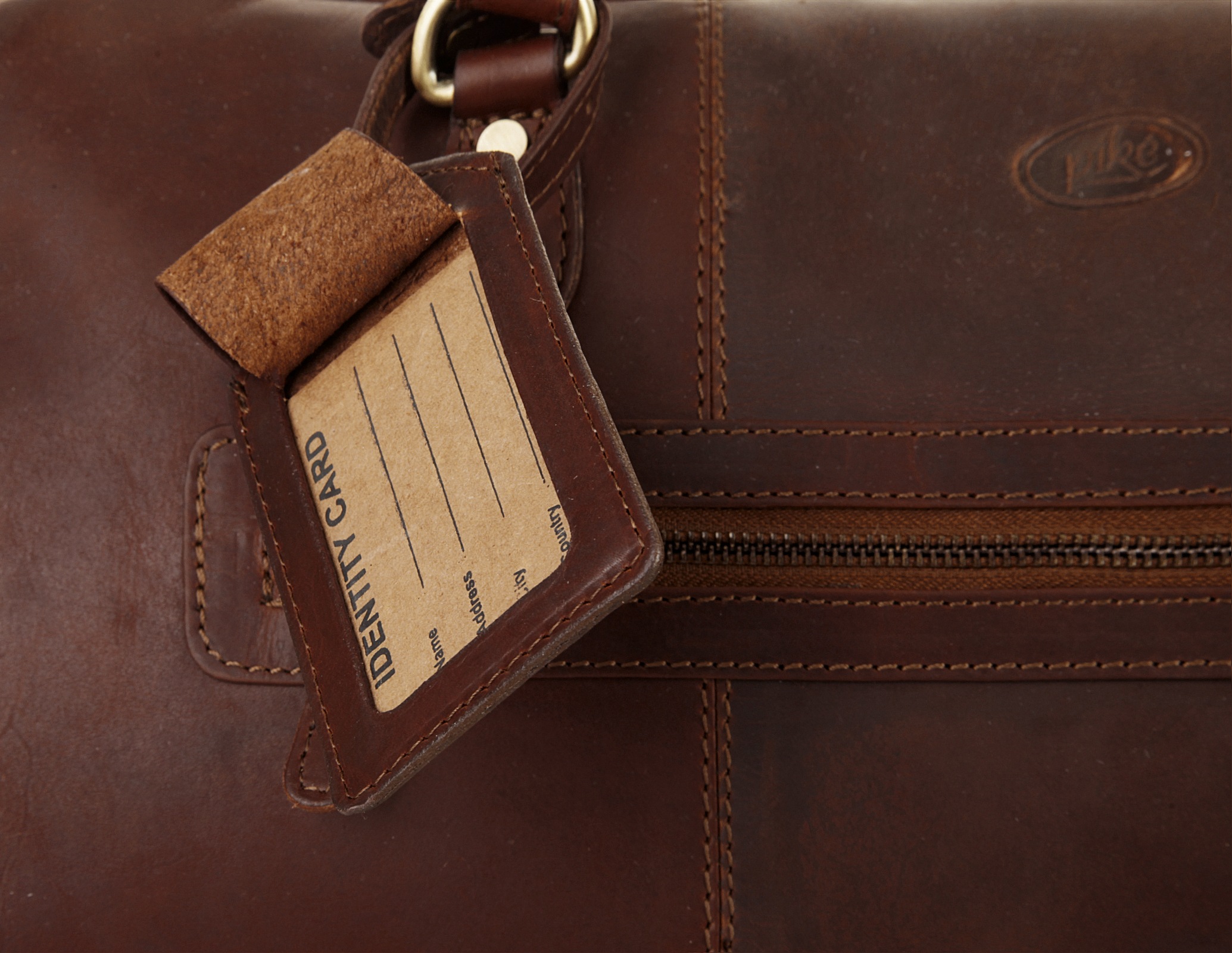 Piké Reisetasche, echt Leder