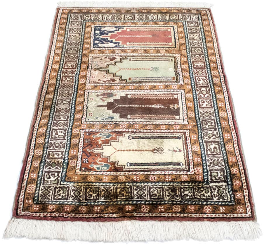 morgenland Teppich »Kayseri Teppich handgeknüpft mehrfarbig«, rechteckig