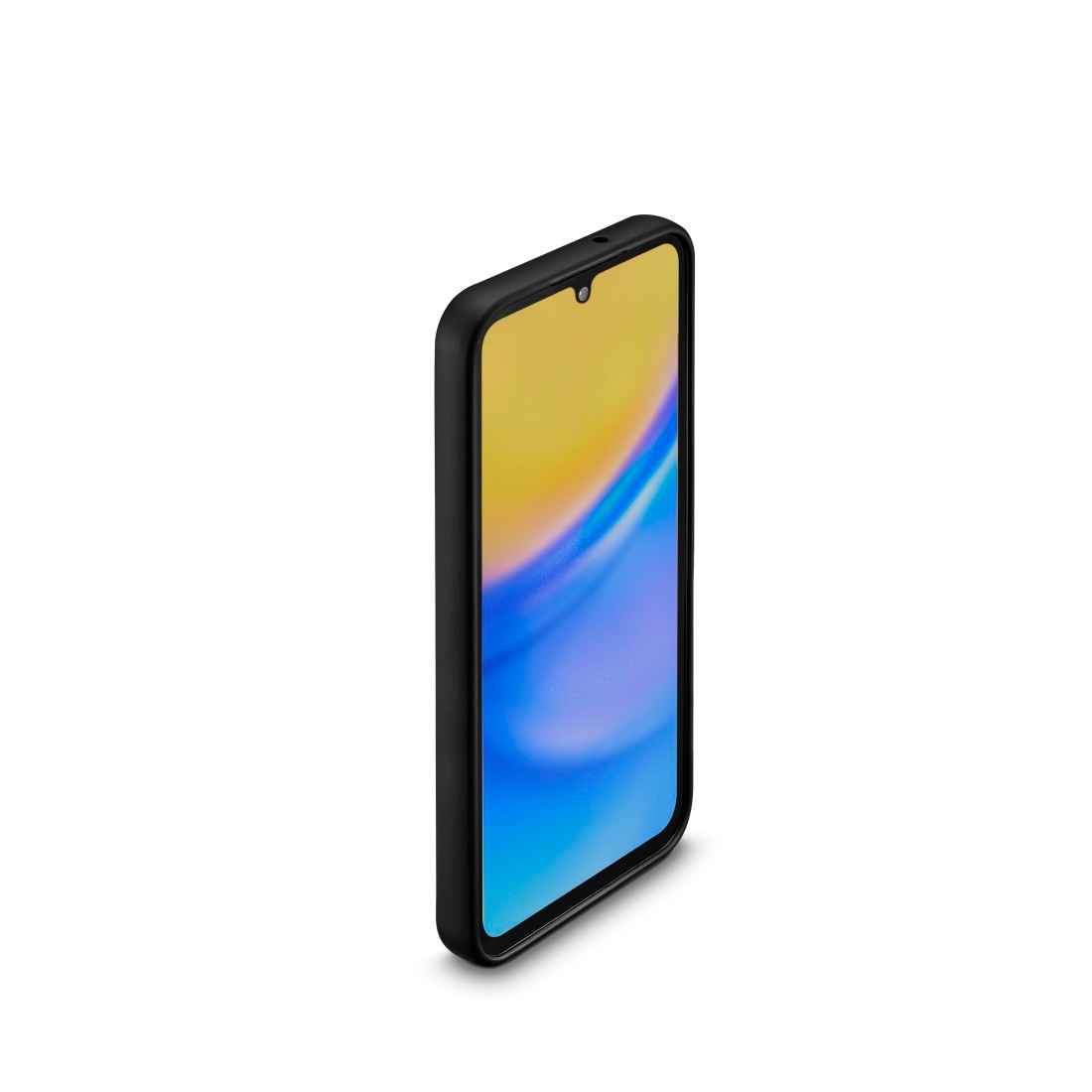 Hama Handyhülle »Handyhülle "Fantastic Feel" für Samsung Galaxy A15/A15 5G, Schwarz«, Kratzschutz und bezogene Seitentasten