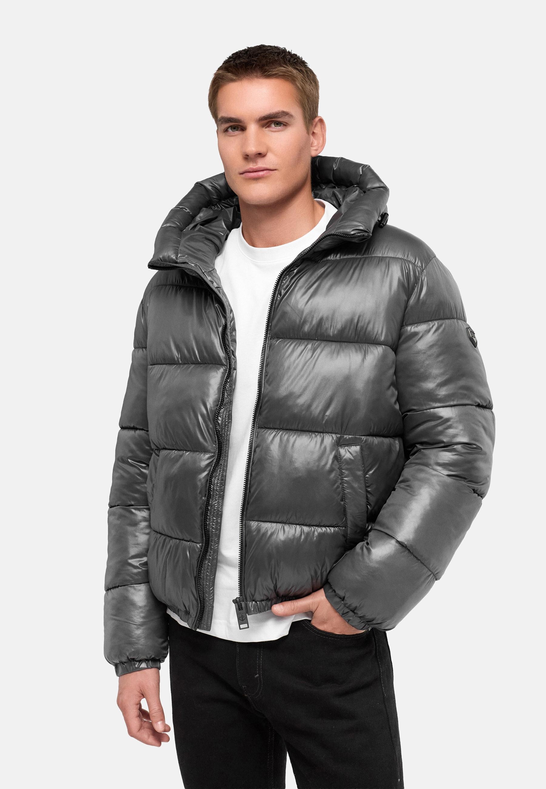 Stone Harbour Outdoorjacke »Outdoorjacke Tanioos XX« mit Kapuze Warme Herren Steppjacke mit verstellbarer Kapuze