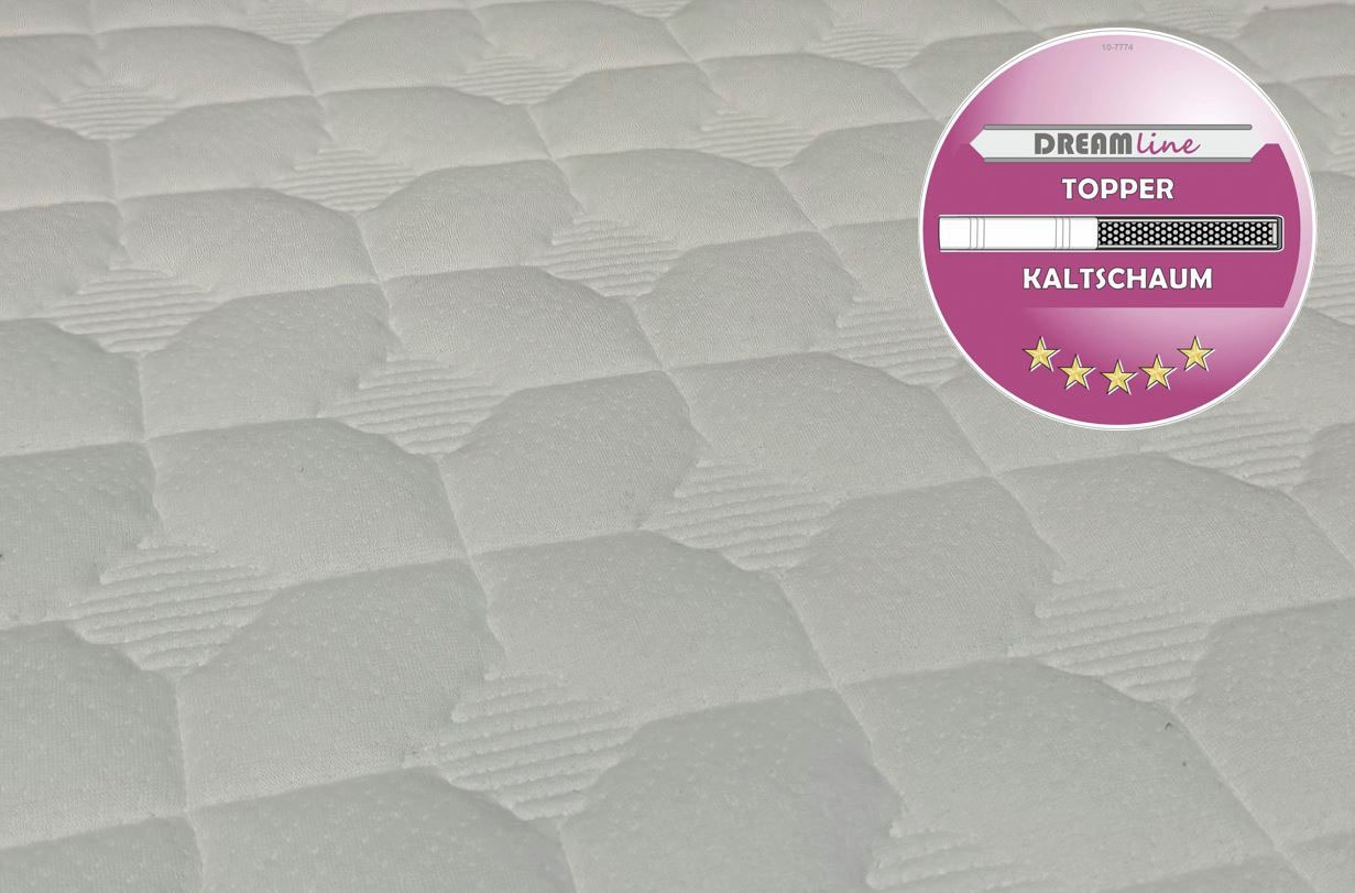 Jockenhöfer Gruppe Boxspringbett »CAPELLO, inkl. Taschenfederkernmatratze H3-H4 und 6cm Kaltschaumtopper« Bezug in verschiedenen Strukturstoffen, 160x200 oder 180x200 cm