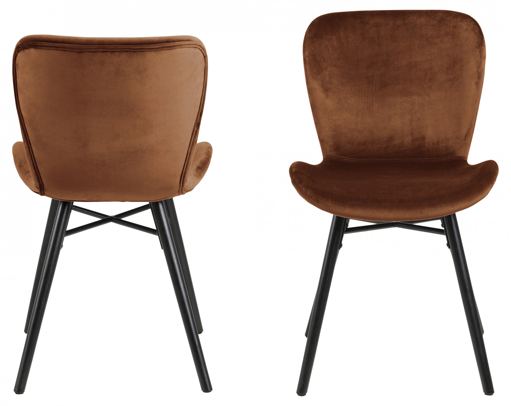 ACTONA GROUP Esszimmerstuhl, (Set), 2 St., in verschiedenen Bezugsqualitäten