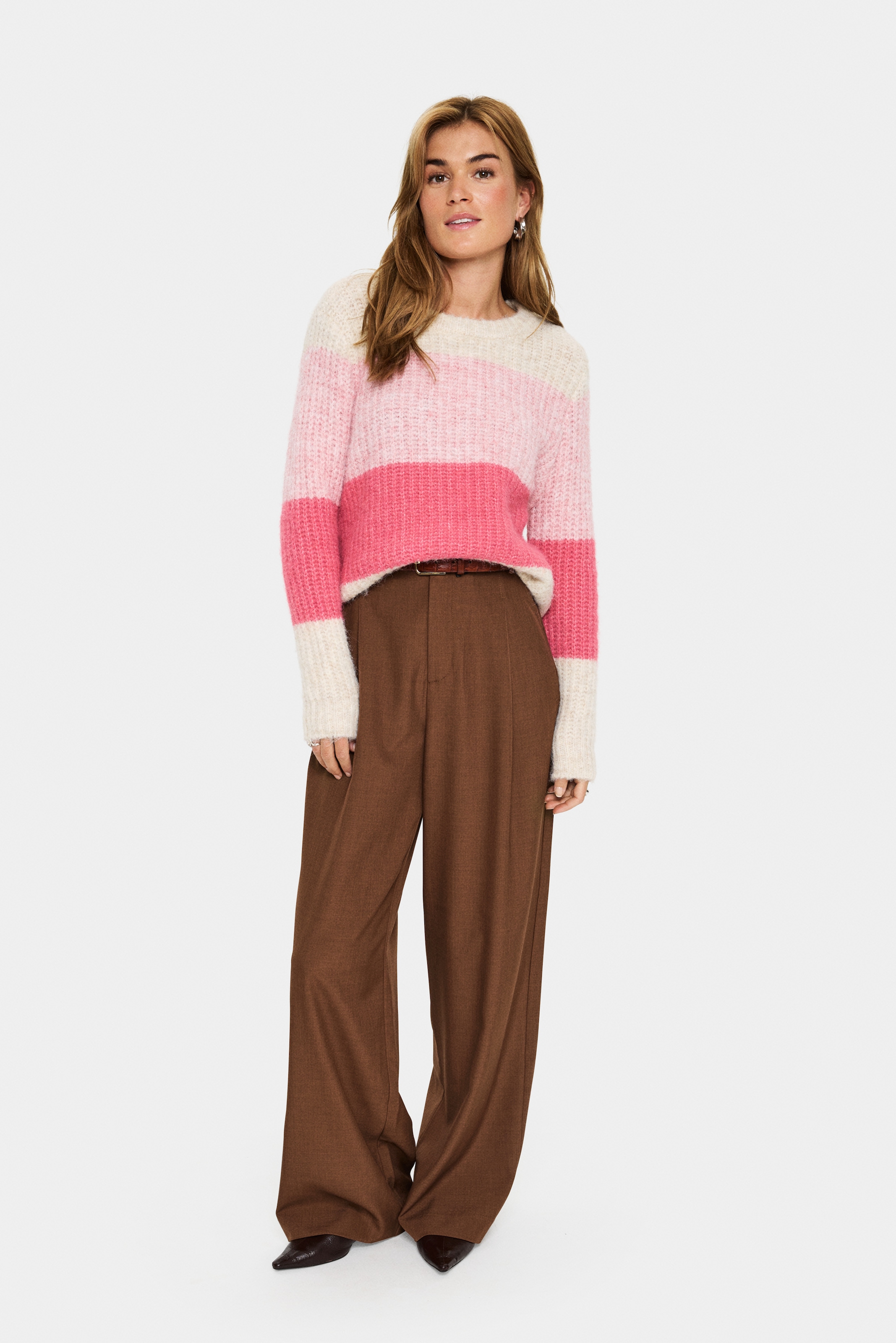 Saint Tropez Strickpullover »MandySZ Pullover«