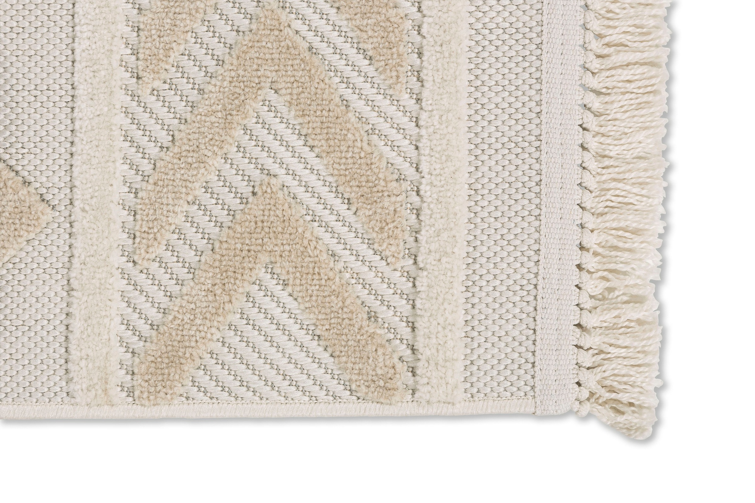 SCHÖNER WOHNEN-Kollektion Teppich »Summer 6352«, rechteckig, 6 mm Höhe, In- und Outdoor geeignet, Hoch Tief Struktur, Robuster Teppich
