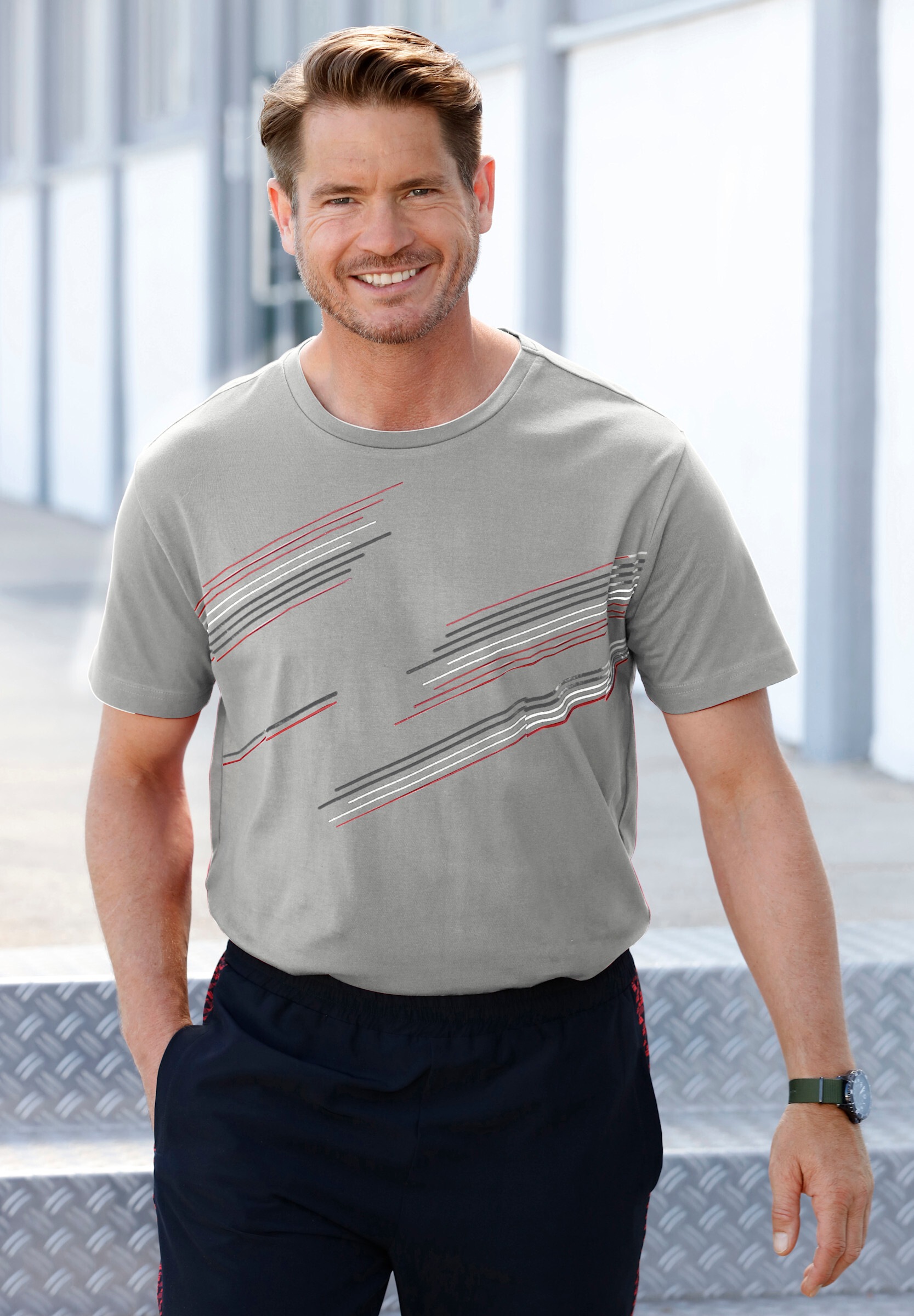 Sieh an! Trachtenshirt »Freizeitshirt Freizeitshirt«