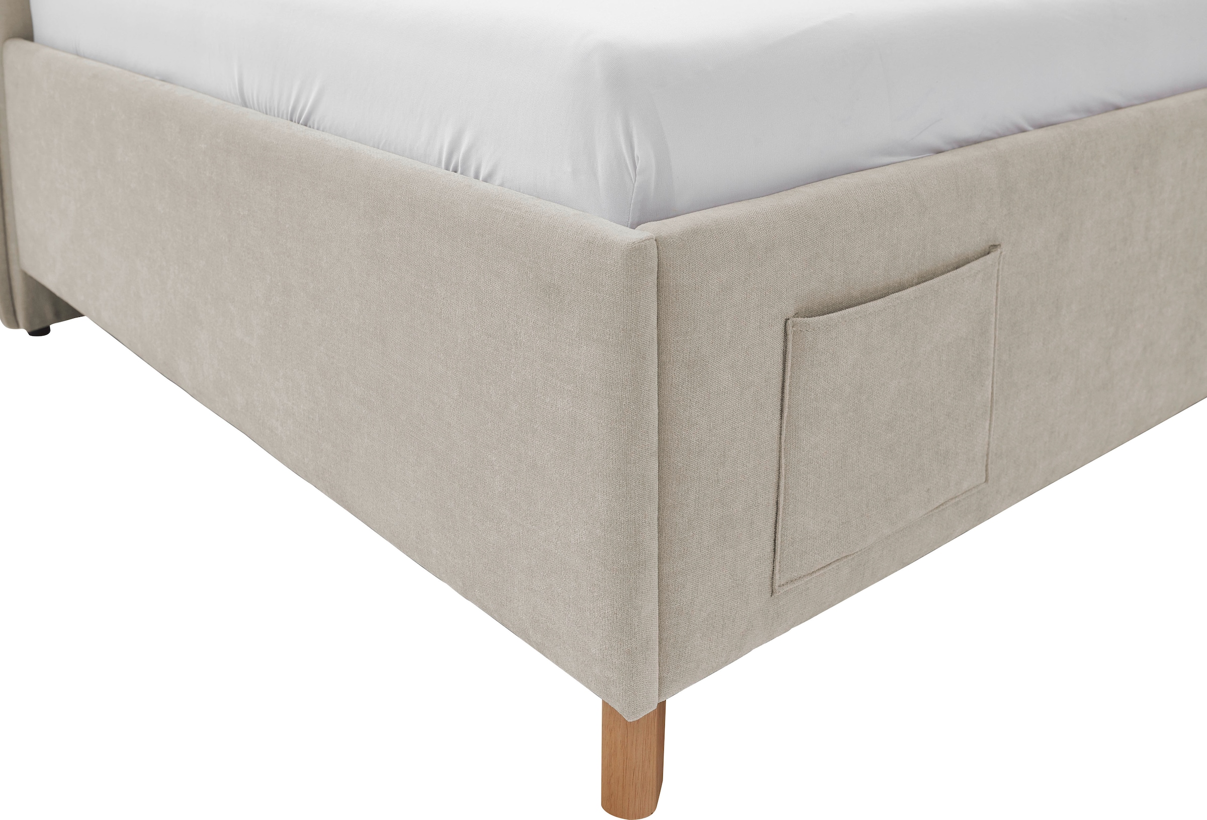 meise.möbel Kinderbett »FUN II« Polsterbett wahlweise mit Bettkasten, Jugendbett inkl. USB-Anschluss