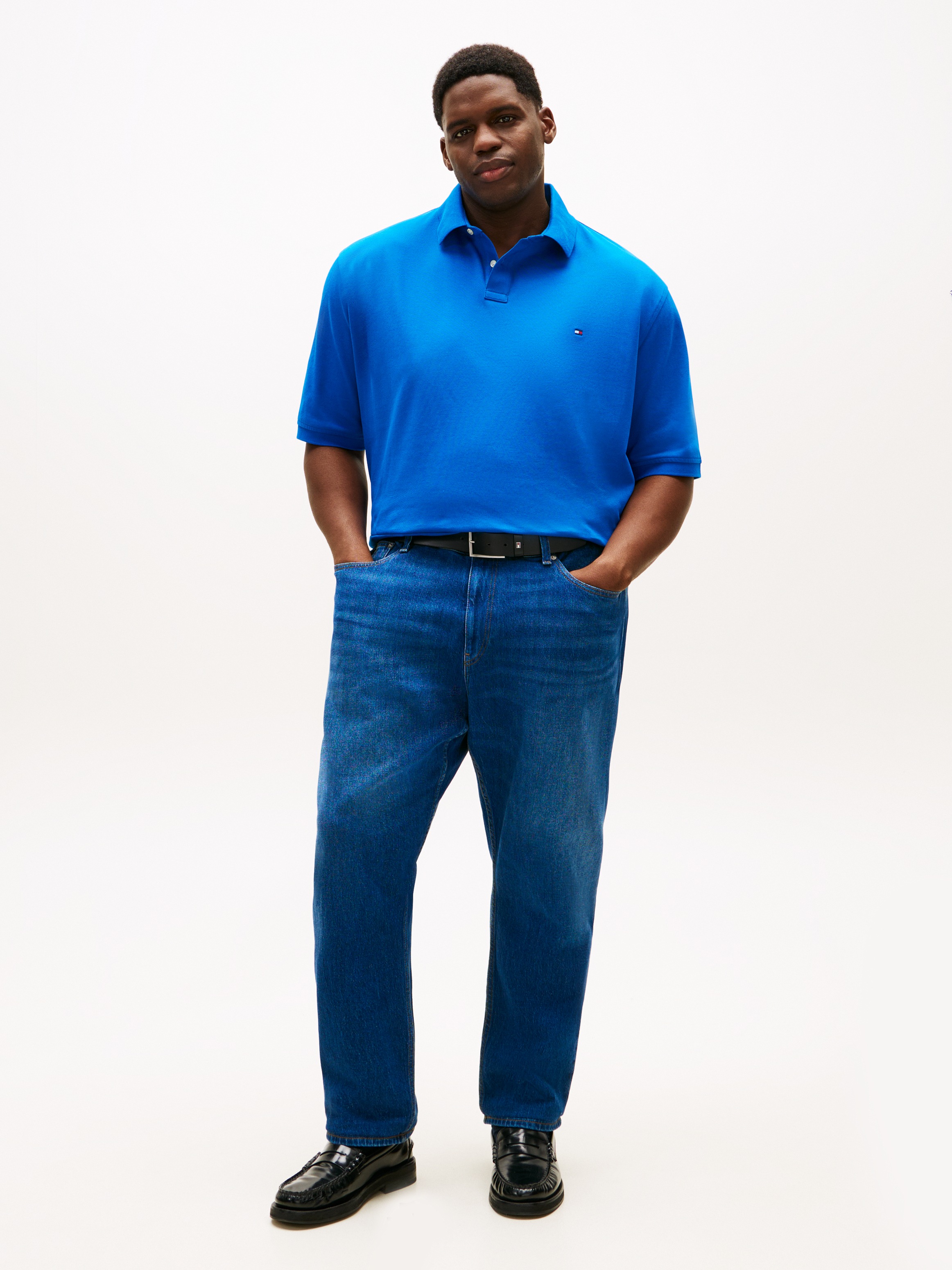 Tommy Hilfiger Big & Tall Poloshirt »Plus 1985« Große Größen, Pique, regular fit
