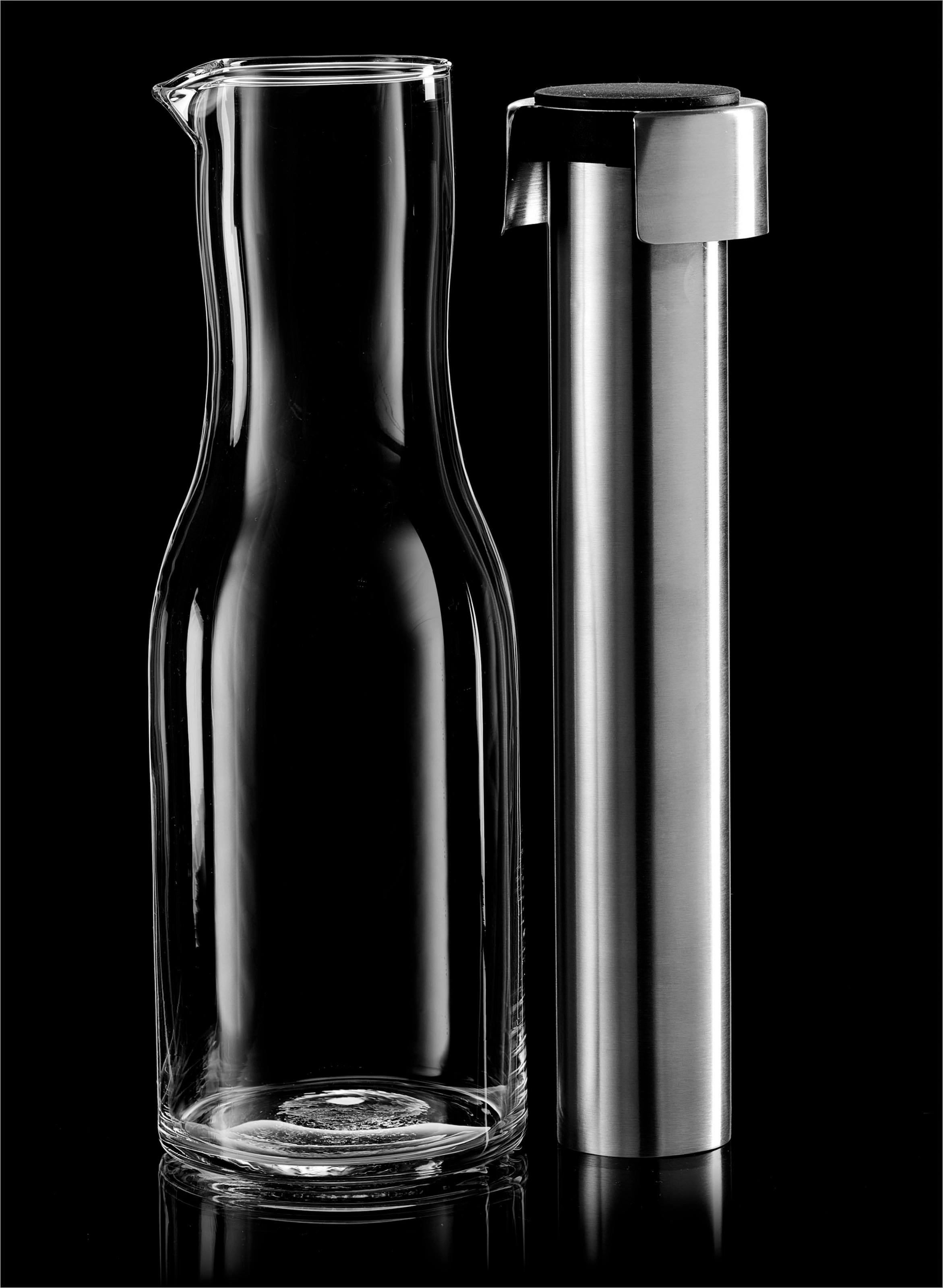 Ritzenhoff & Breker Karaffe »Freeze« Kanne, 1,0 Liter mit herausnehmbaren Kühlstab