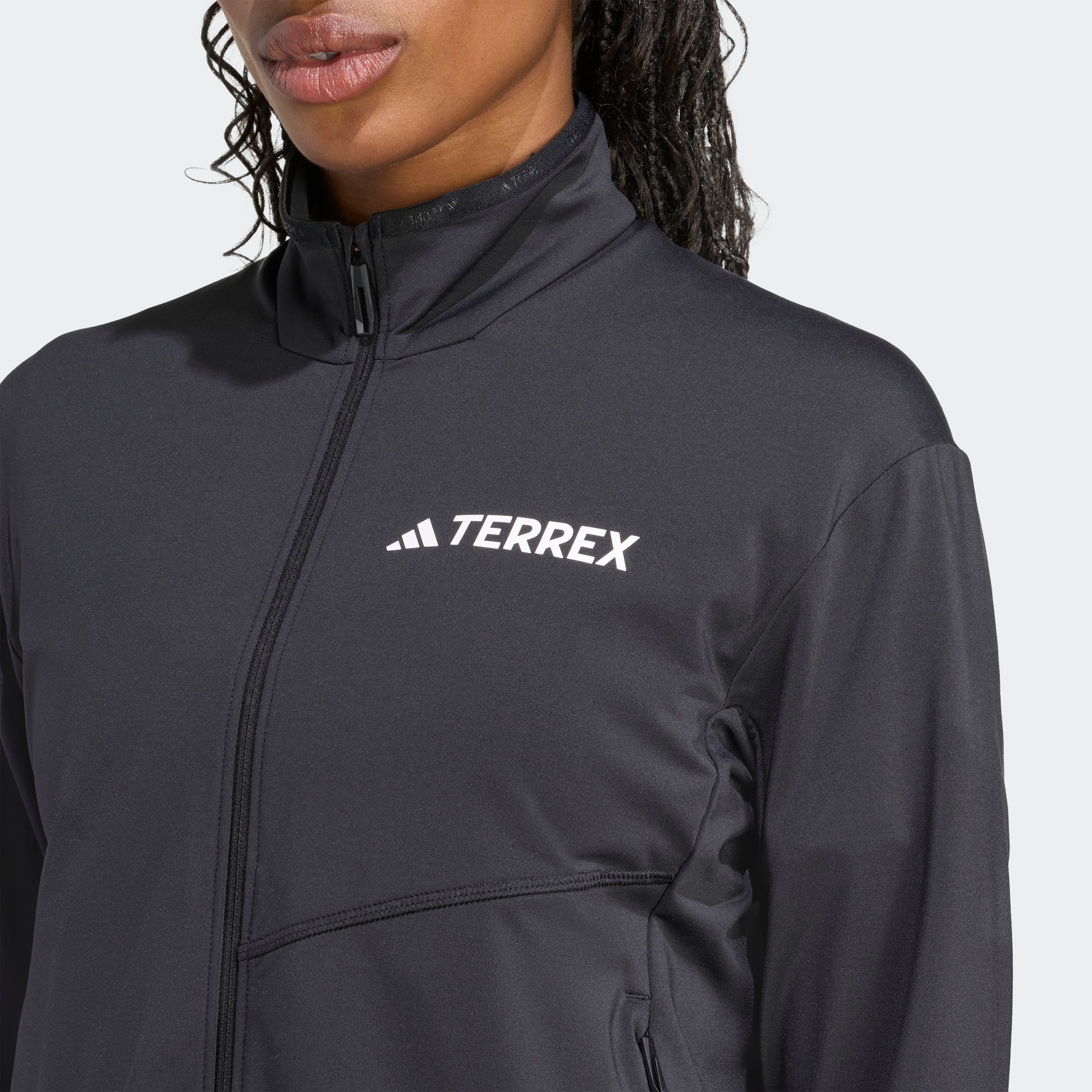 adidas TERREX Fleecejacke »MULTI CLIMAWARM REISSVERSCHLUSS TECH FLEECE«
