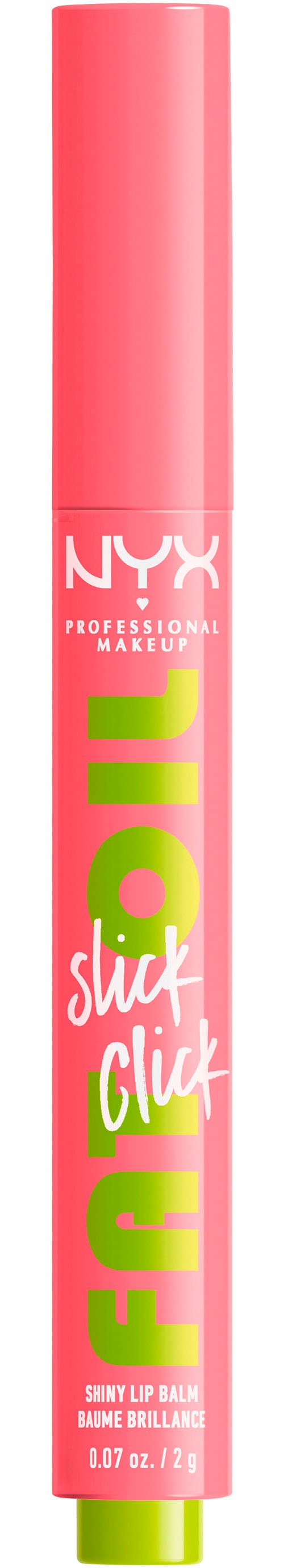 NYX Lippenstift »NYX Professional Makeup Fat Oil Slick Click Clout«, mit natürlichen Inhaltstoffen
