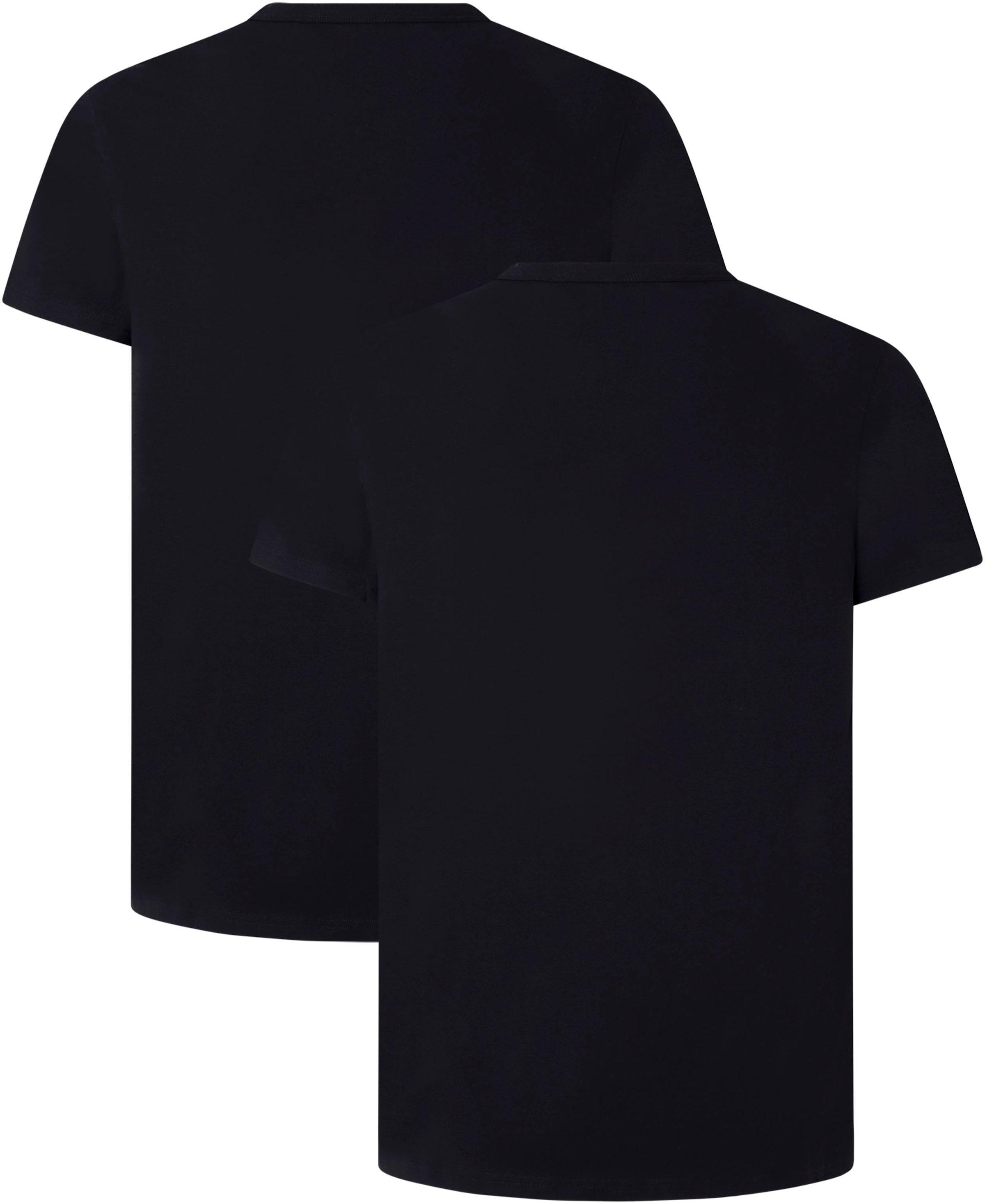 Pepe Jeans Rundhalsshirt, (Packung), mit Stretch