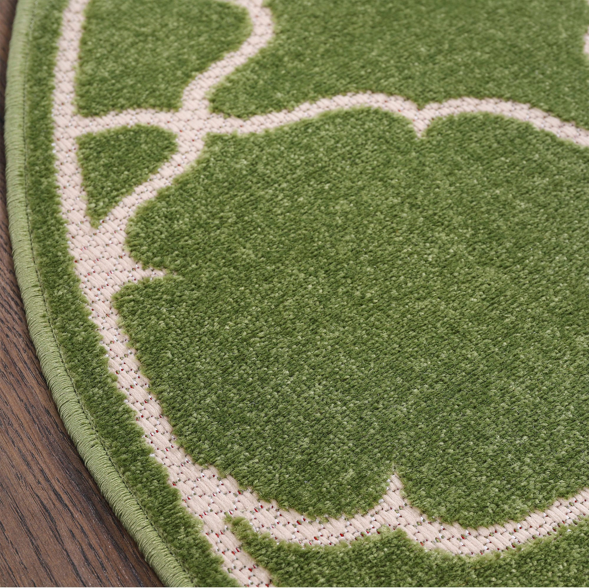 Sanat Teppich »Berlin«, rund, 6 mm Höhe, In -und Outdoor geeignet, robust und pflegeleicht