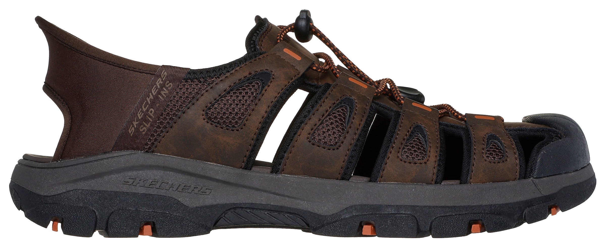 Skechers Outdoorsandale »TRESMEN-NORVICK«, Trekking Sandale mit Slip-ins Funktion