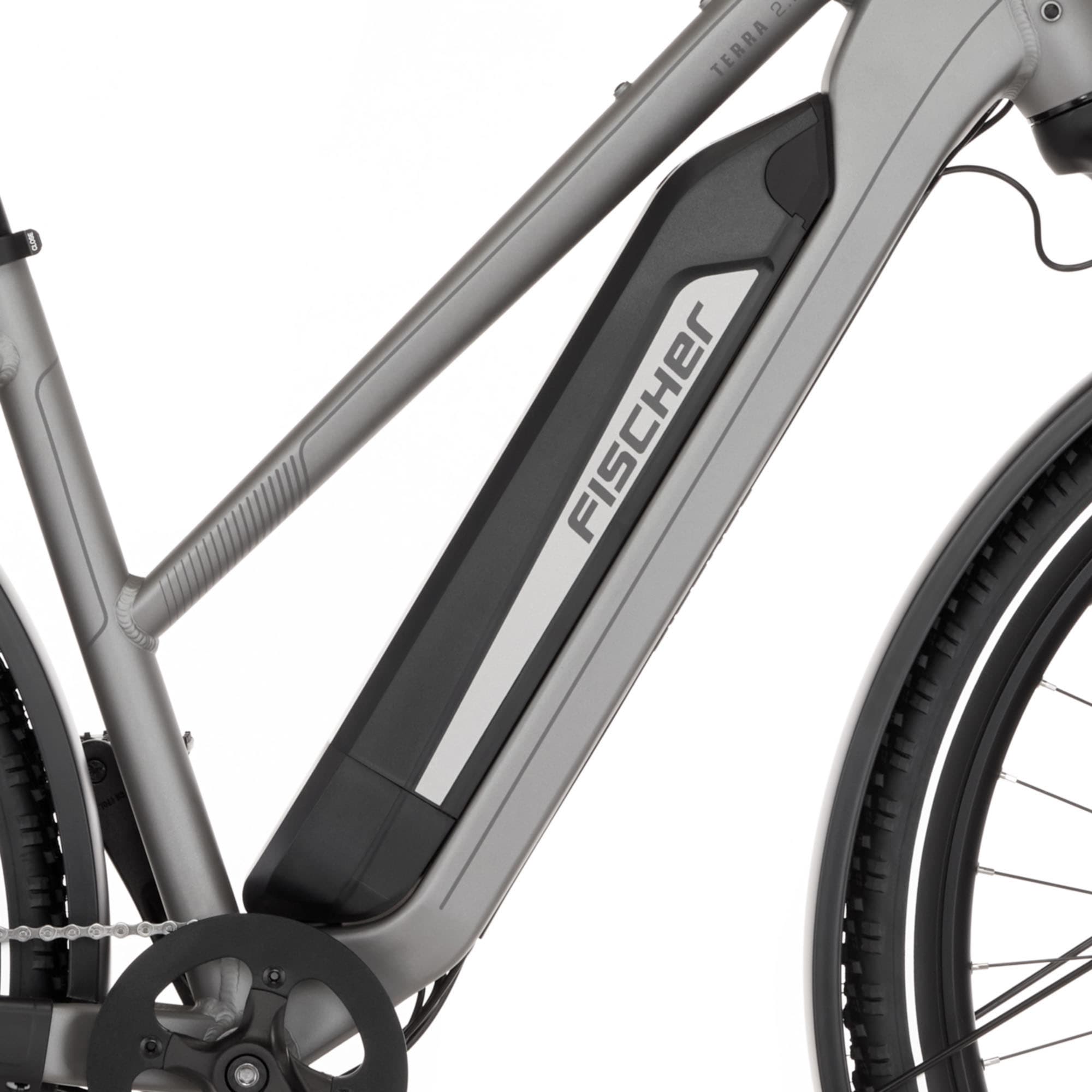 FISCHER Fahrrad »TERRA 2.2 688 ACTIVE« 8 Gang Shimano ACERA Schaltwerk Heckmotor mit Akku-Ladegerät | mit Werkzeug,  Pedelec, Elektrofahrrad für Damen und Herren