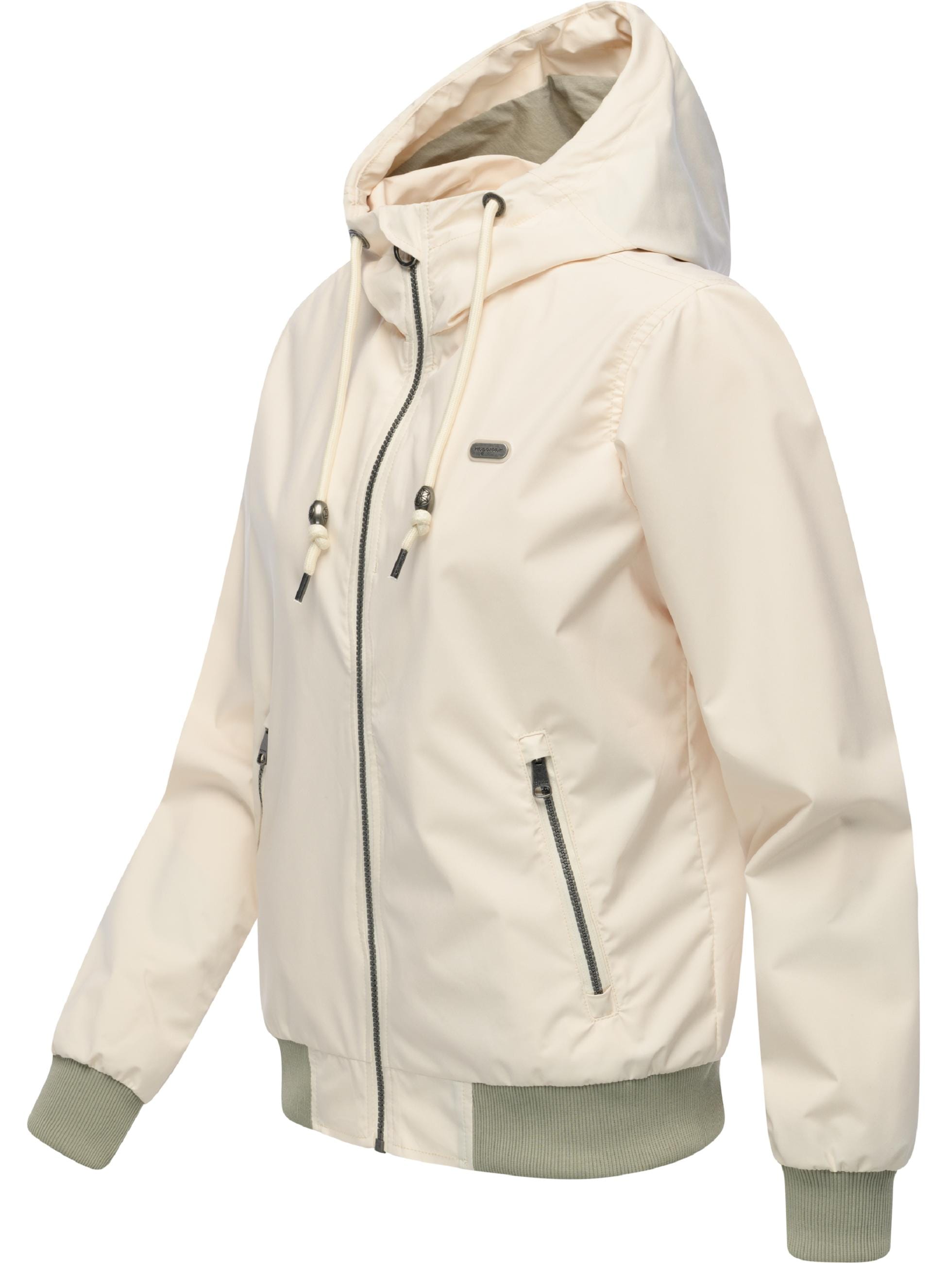 Ragwear Outdoorjacke »Outdoorjacke Nuggeta Summer YOUMODO« mit Kapuze Lässige Übergangsjacke mit Kapuze