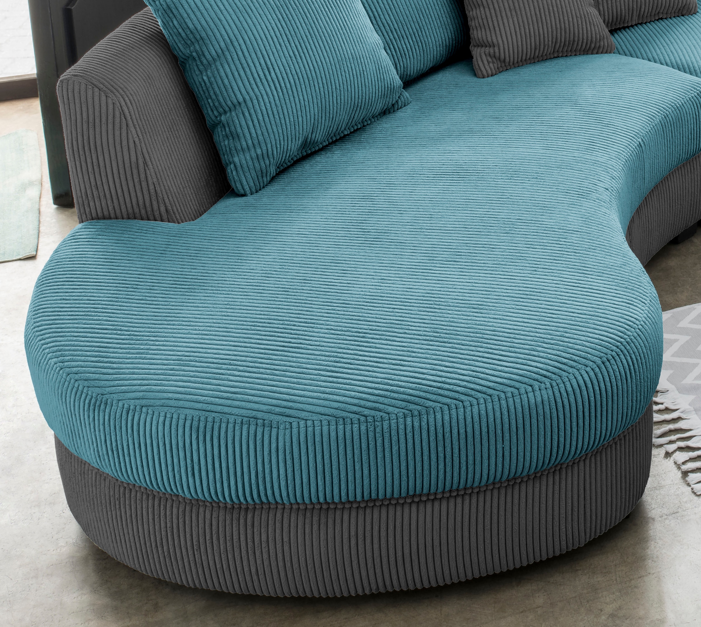 Home affaire Ecksofa »Limoncello organische Formensprache, OTTOs Choice, L-Form« ergonomische Form