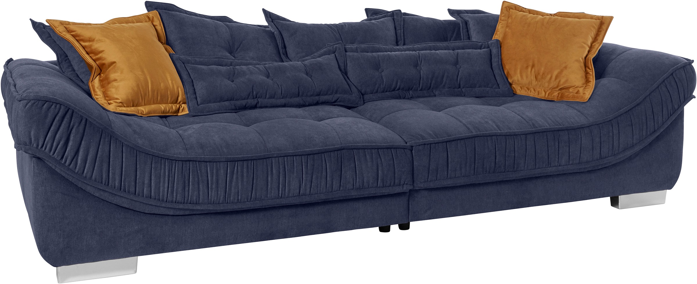 Leonique Big-Sofa »Diwan«, Breite 300 cm, lose Zier- und Rückenkissen