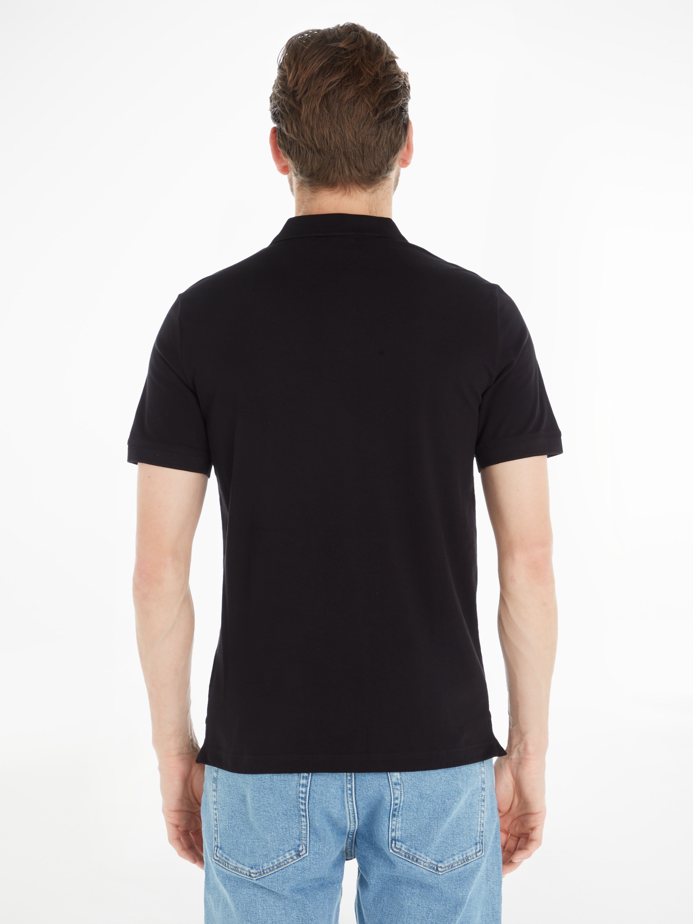 Calvin Klein Poloshirt, mit Calvin Klein Logo auf der Brust