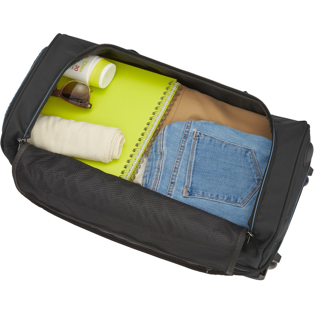 travelite Reisetasche »Basics, 70 cm«, mit Trolleyfunktion und Volumenerweiterung