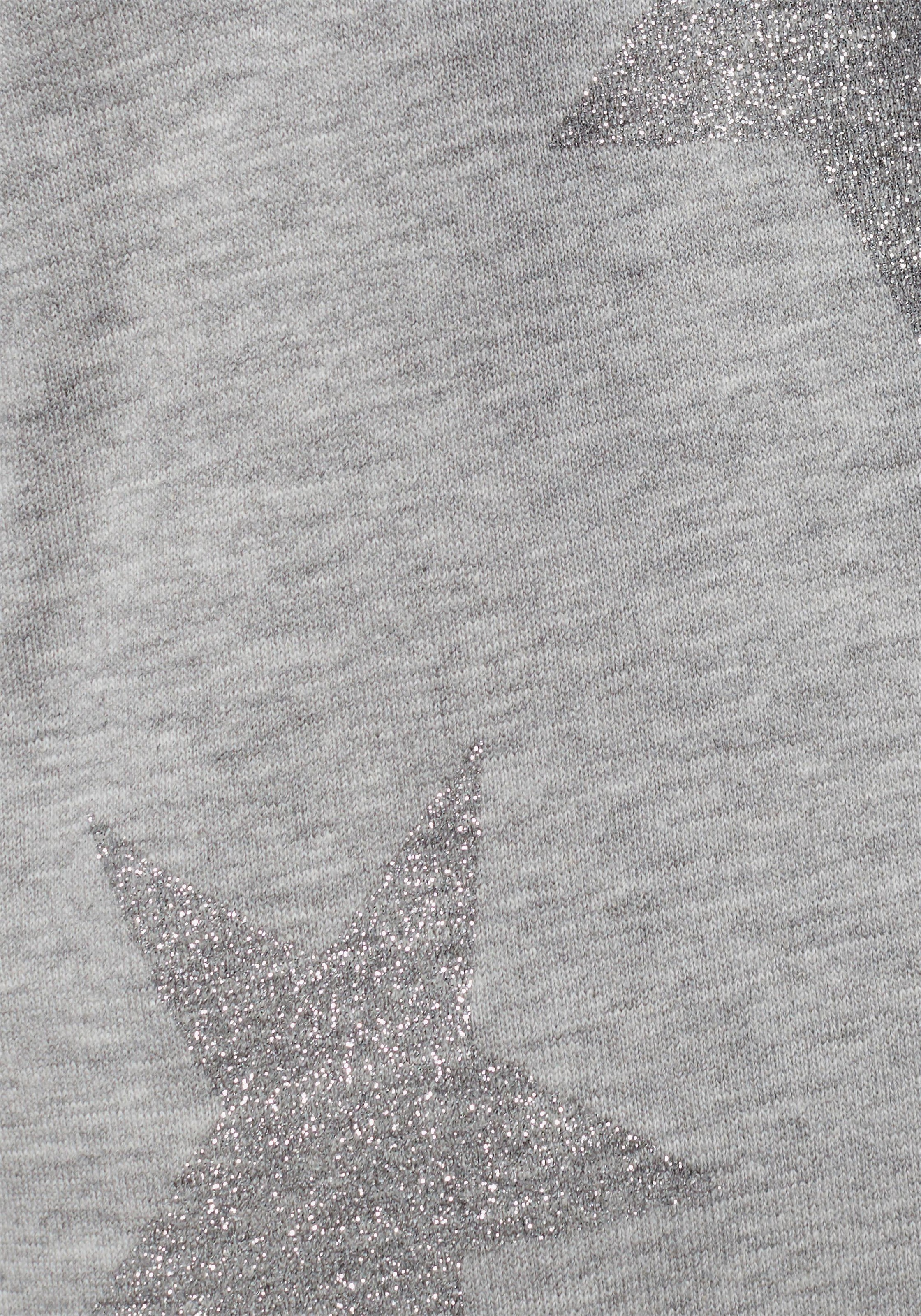 KIDSWORLD Sweatkleid »Sterne-Allover Kleid«, mit Glitzerdruck