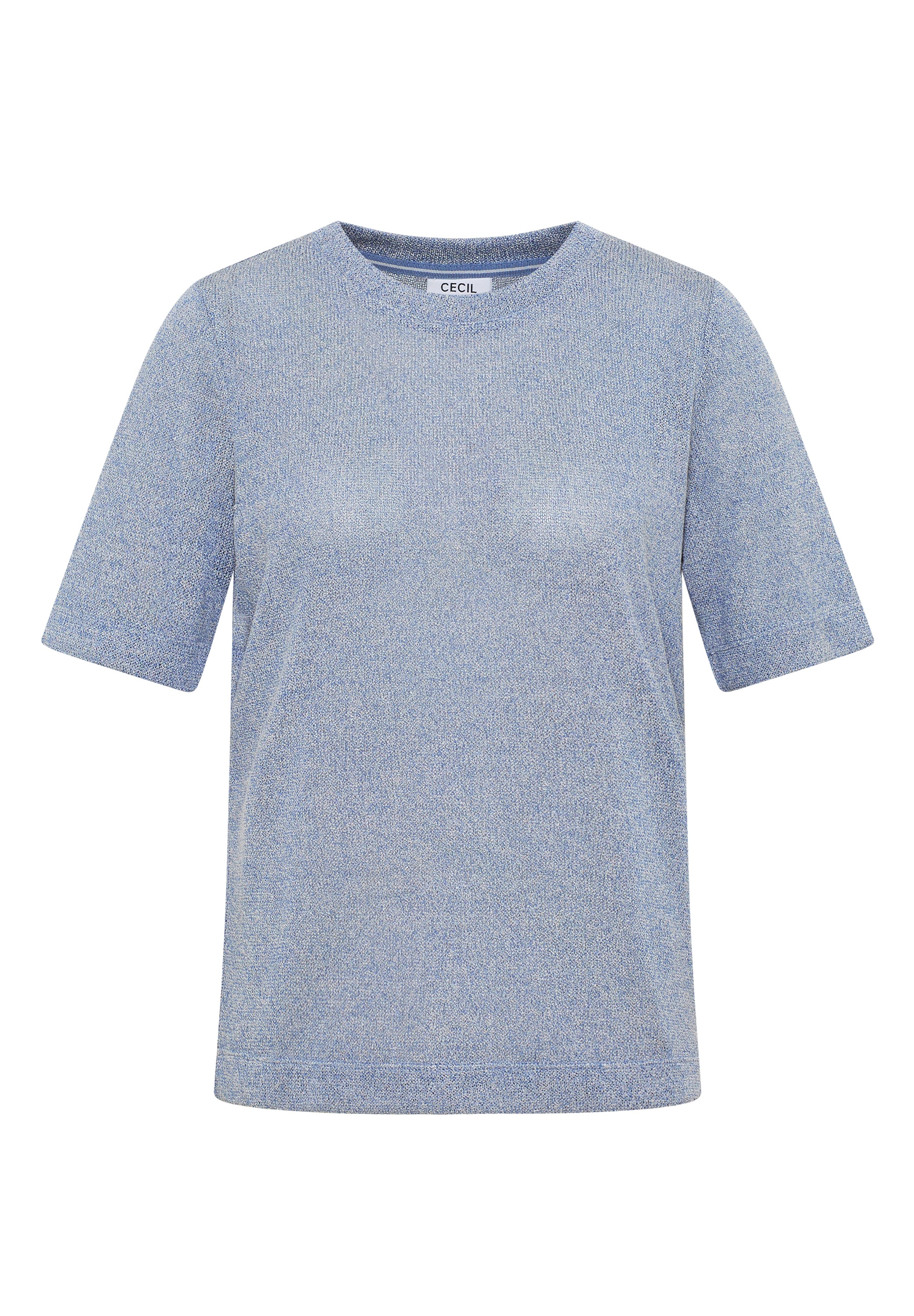 Cecil T-Shirt, in feiner Strick Optik