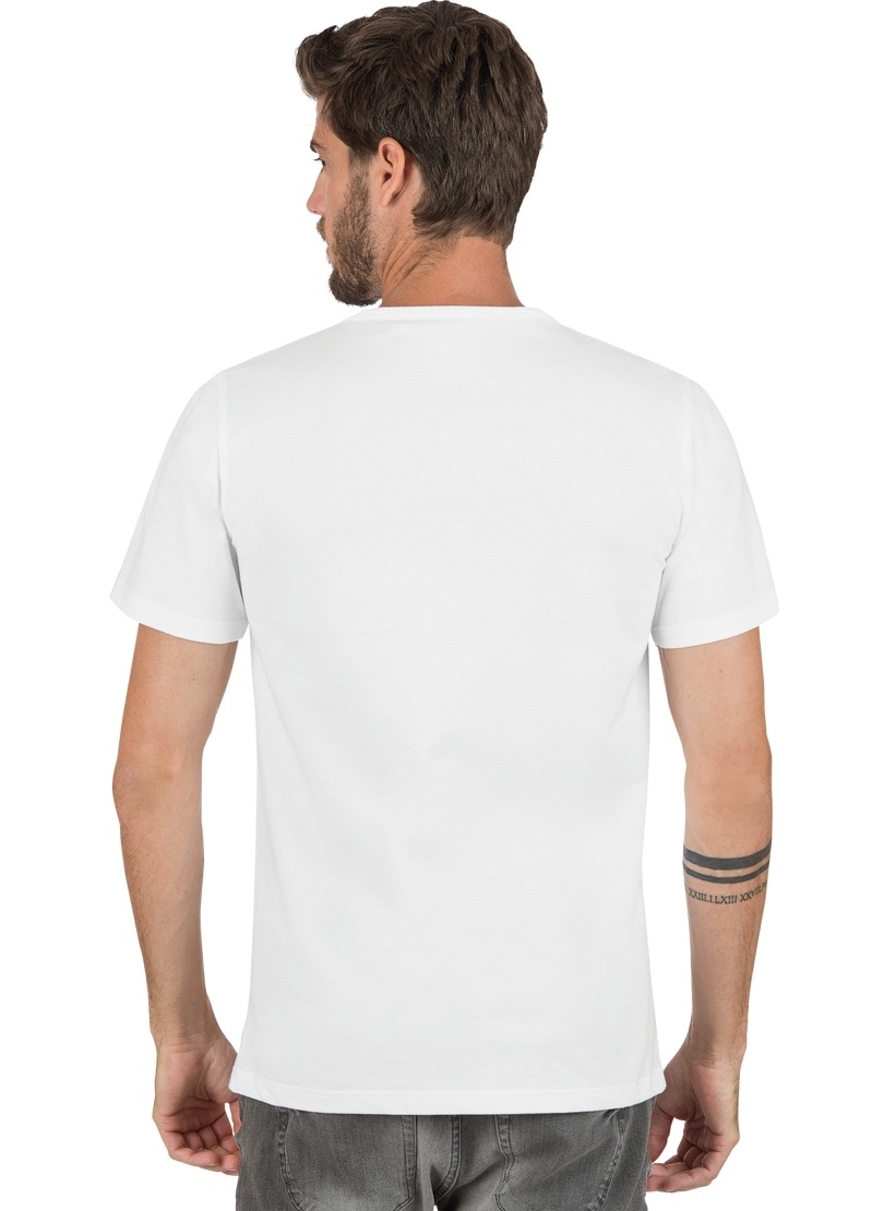 Trigema T-Shirt »TRIGEMA V-Shirt aus 100% Bio-Baumwolle (kbA)«