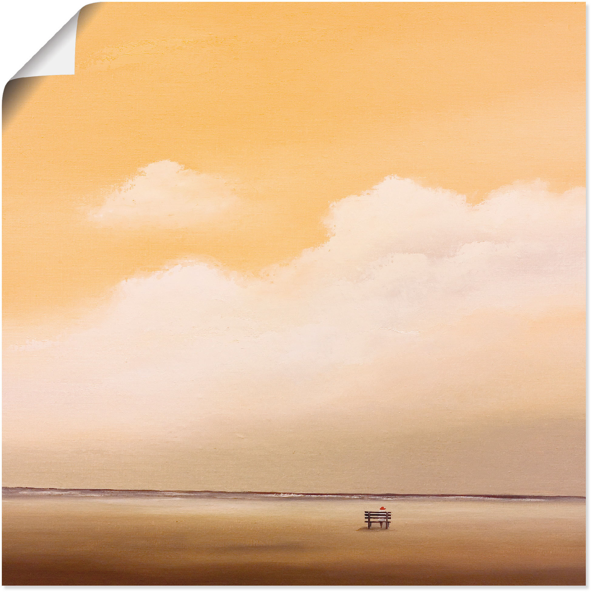 Artland Wandbild »Träumen«, Himmel, (1 St.), in vielen Größen & Produktarten -Leinwandbild, Poster, Wandaufkleber / Wandtattoo auch für Badezimmer geeignet