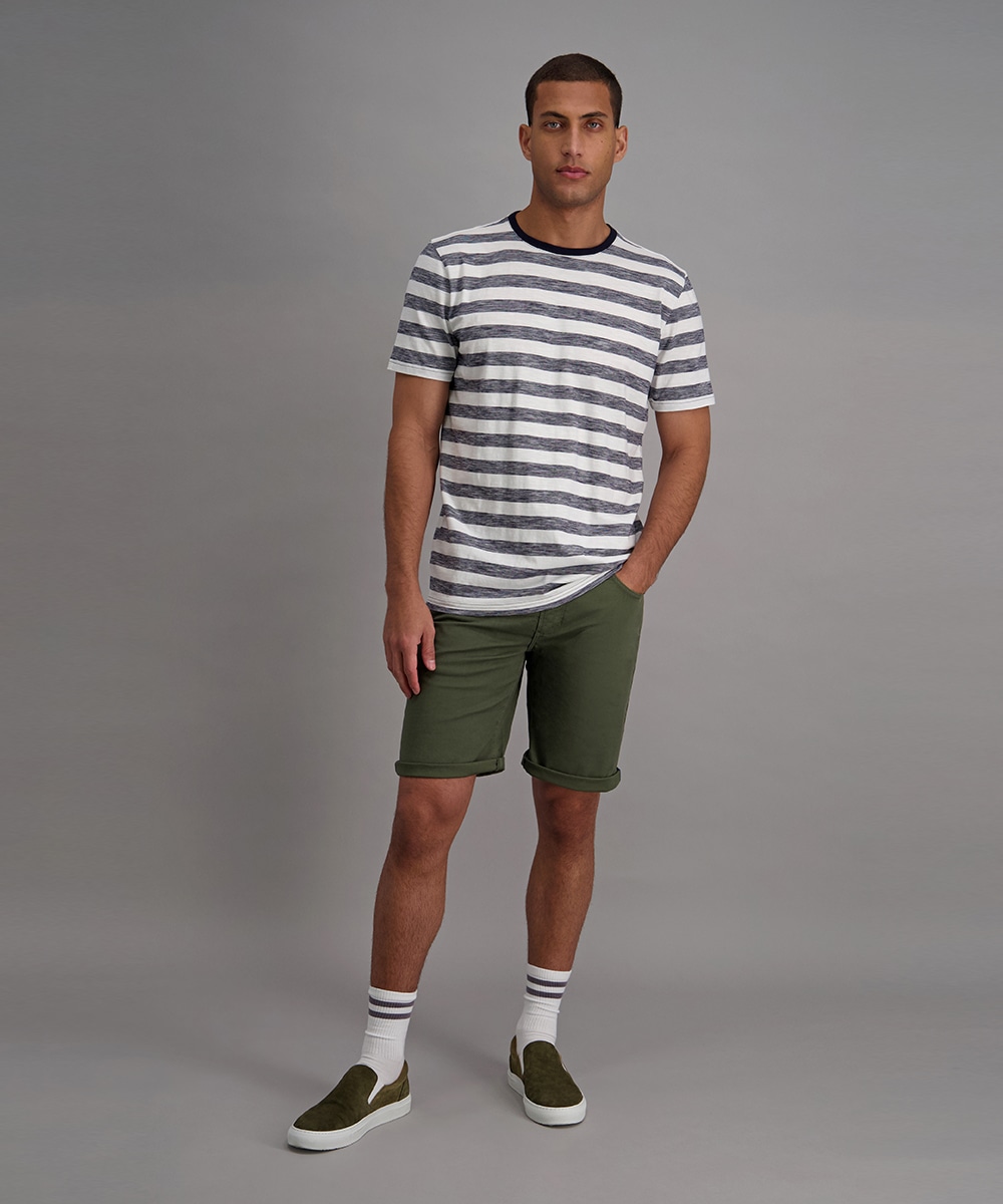 Pioneer Authentic Jeans T-Shirt mit Streifen