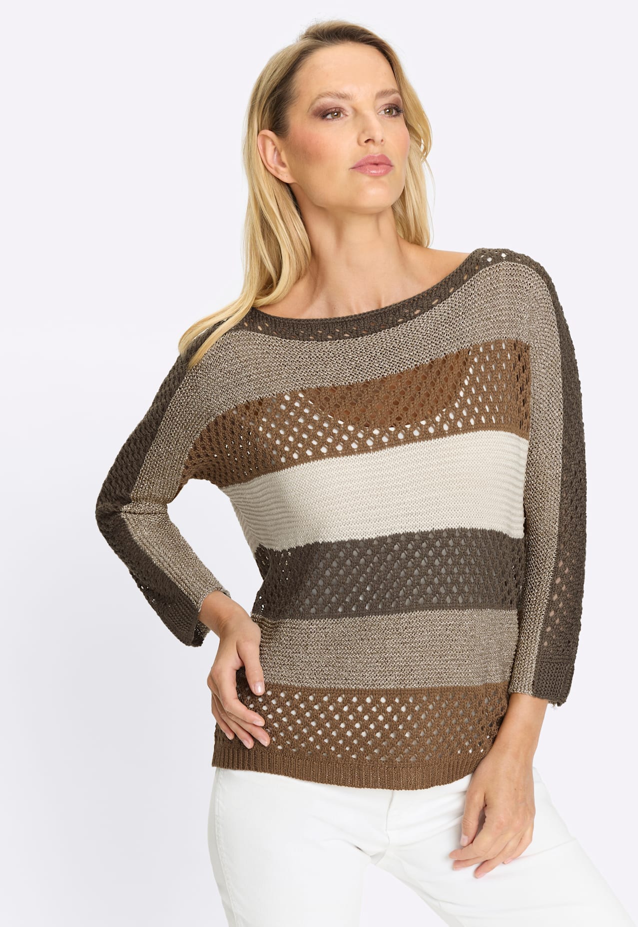 heine 3/4 Arm-Pullover »Pullover«
