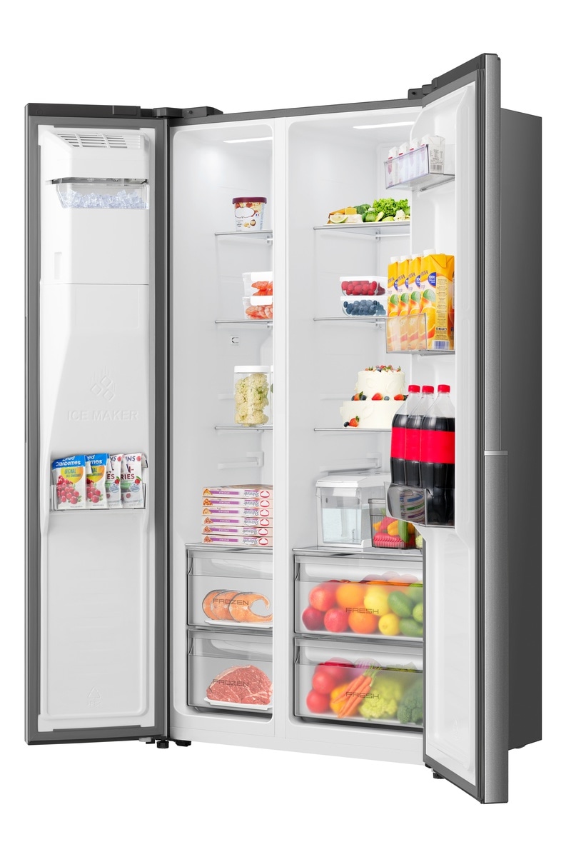 GORENJE Side-by-Side »NRS917E61X« 178,6 cm hoch 91,1 cm breit Wasser-& Eisspender