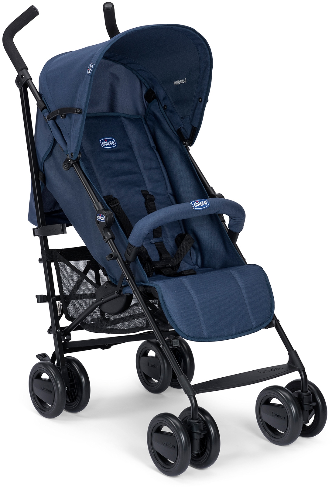 Dunkelblauer Buggy