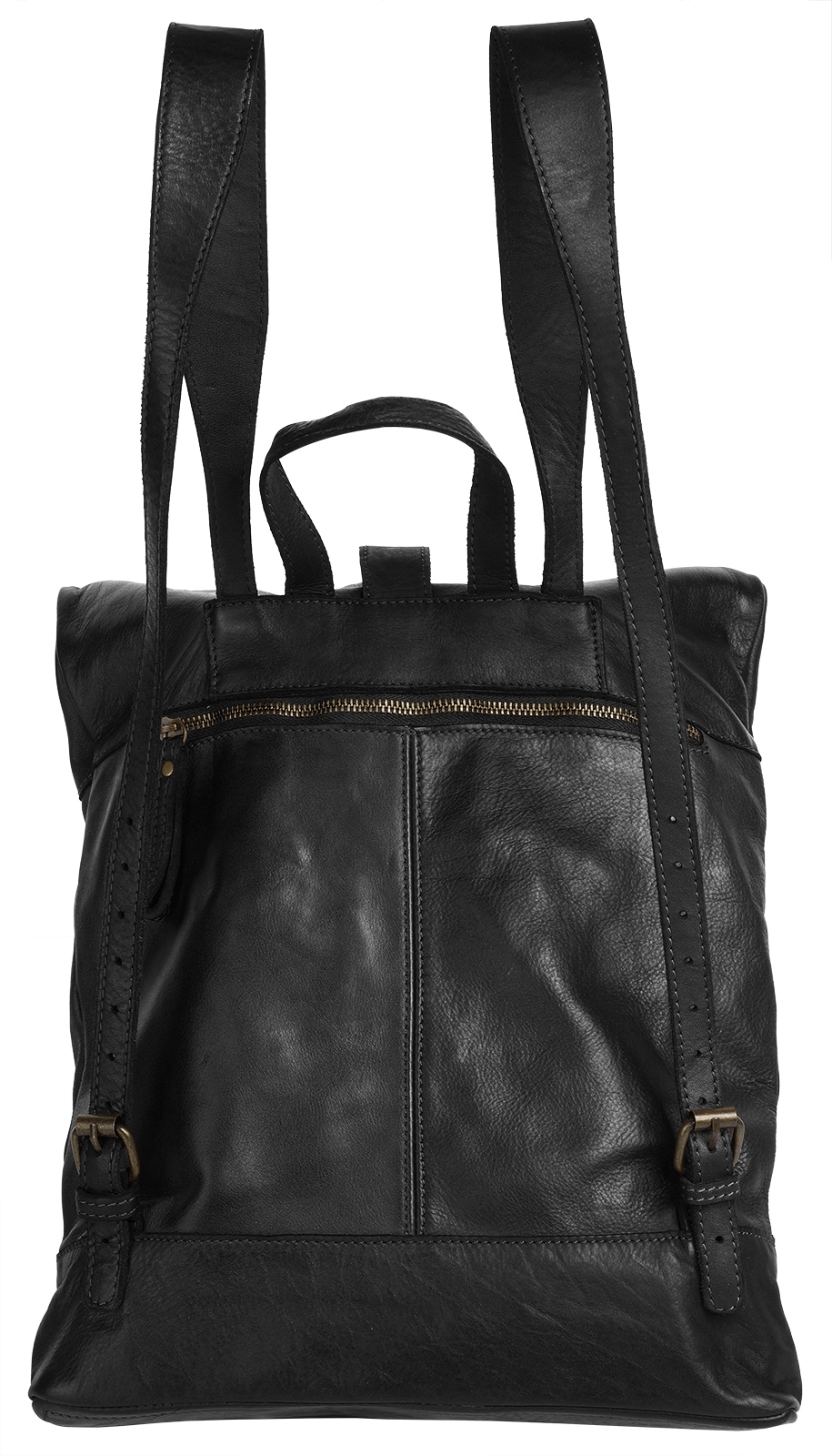 forty° Tagesrucksack »FORTY° Herren, Damen echt Leder, Made in Italy« echt Leder, Made in Italy