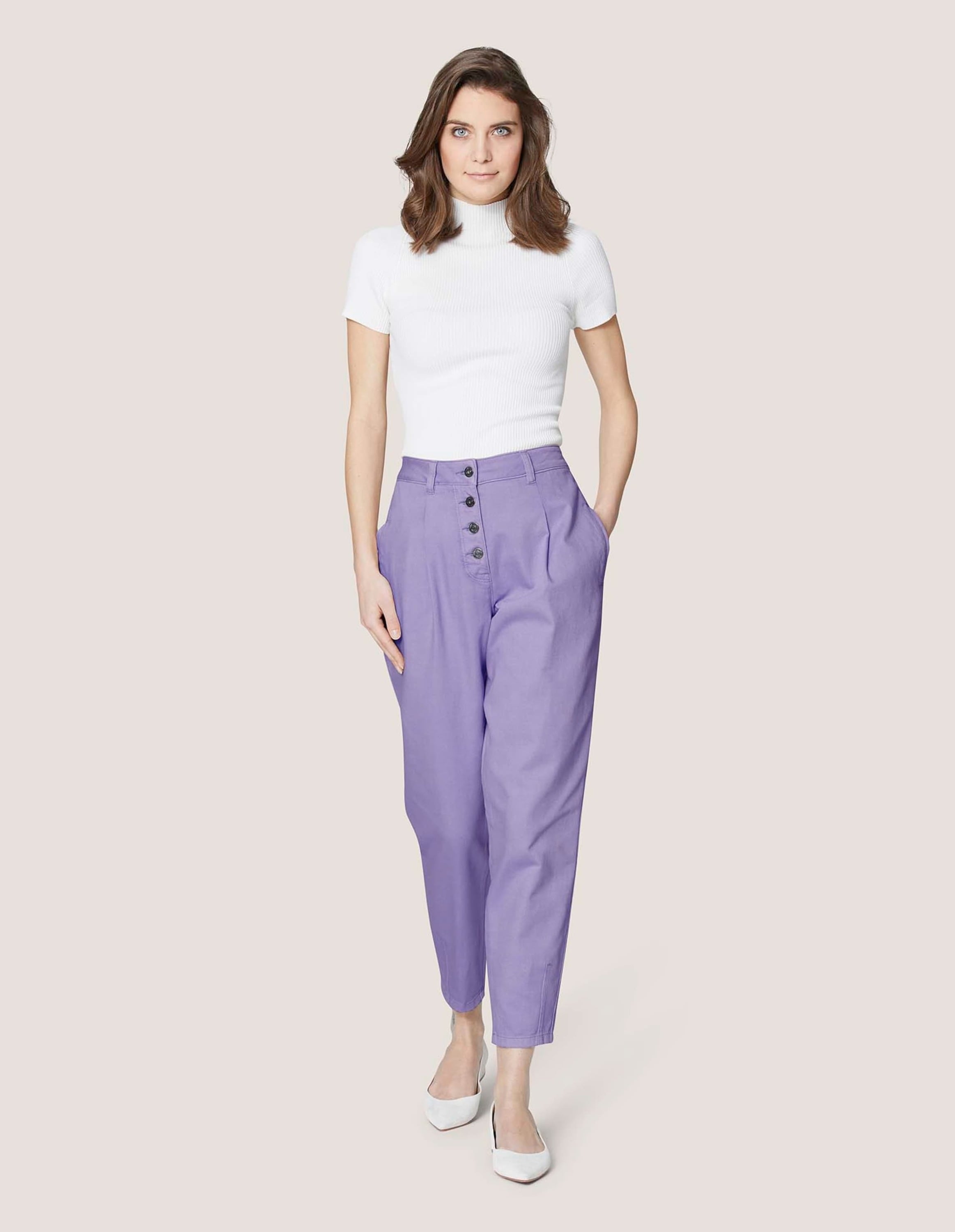 MADELEINE Regular-fit-Jeans »Jeans It-Jeans mit sichtbarer Knopfleiste«