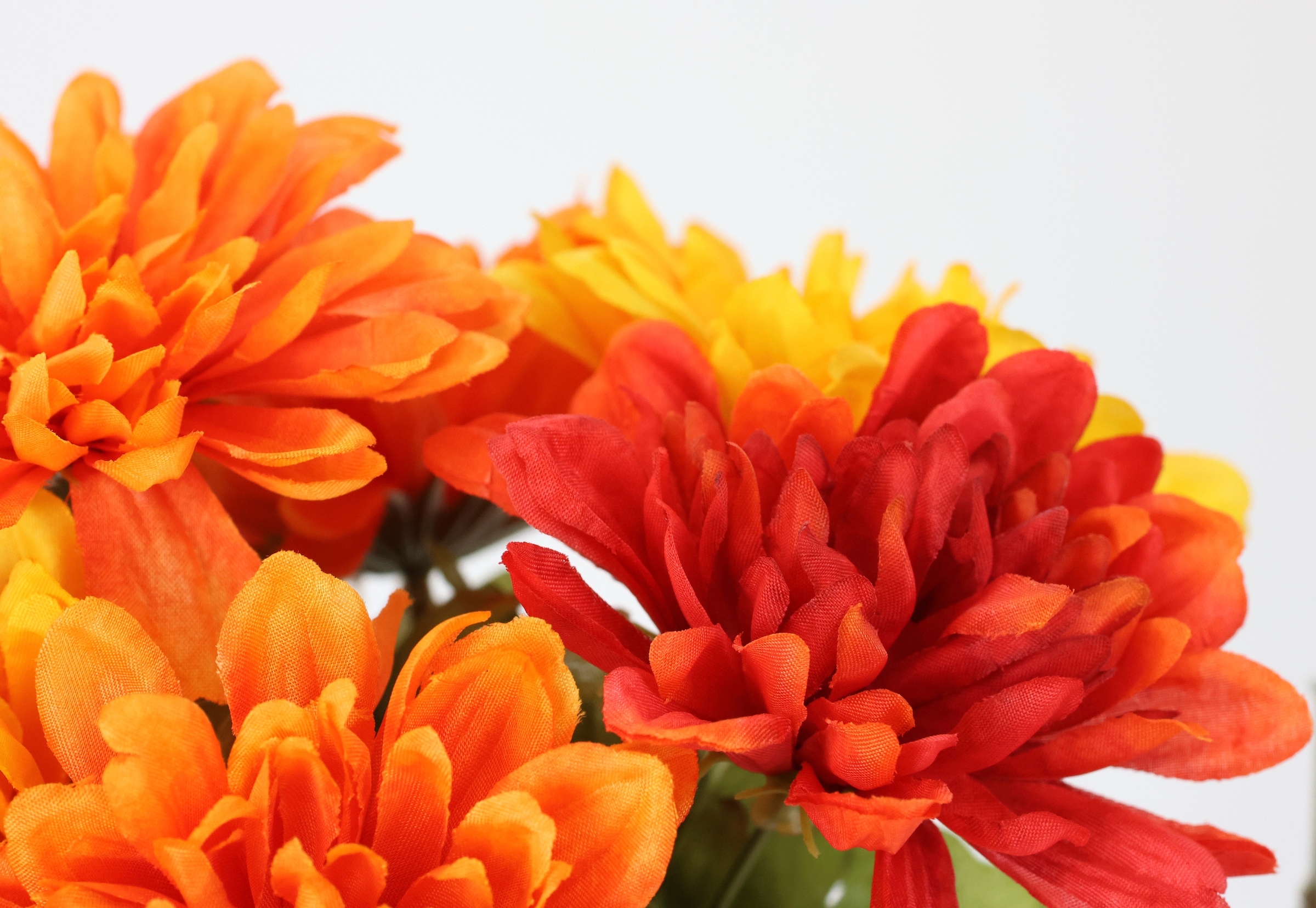 I.GE.A. Kunstblume »Chrysanthemen in Gießkanne«, Herbstgesteck Herbstliche Blumen