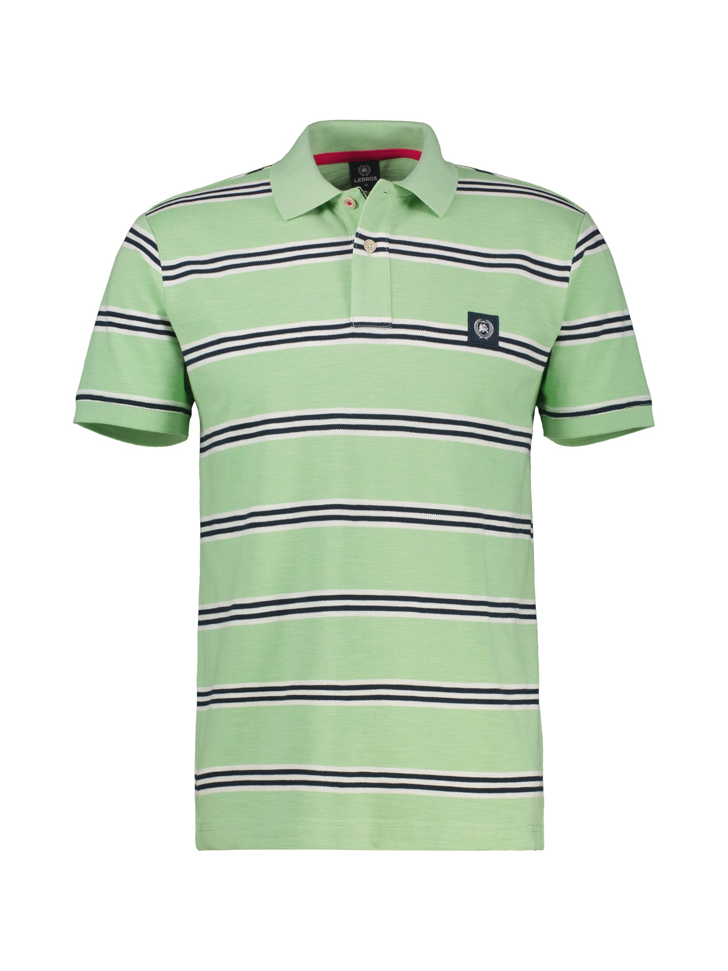 LERROS Poloshirt »LERROS Herren Poloshirt in Rugby-Optik«