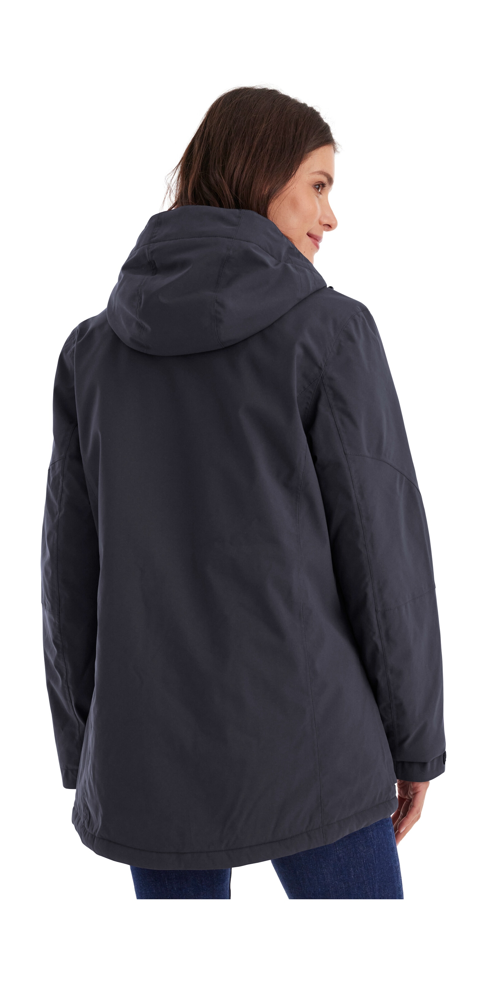 Killtec Funktionsjacke »Damen Jacke« Wasserdichte, atmungsaktive Damenjacke mit abnehmbarer Kapuze