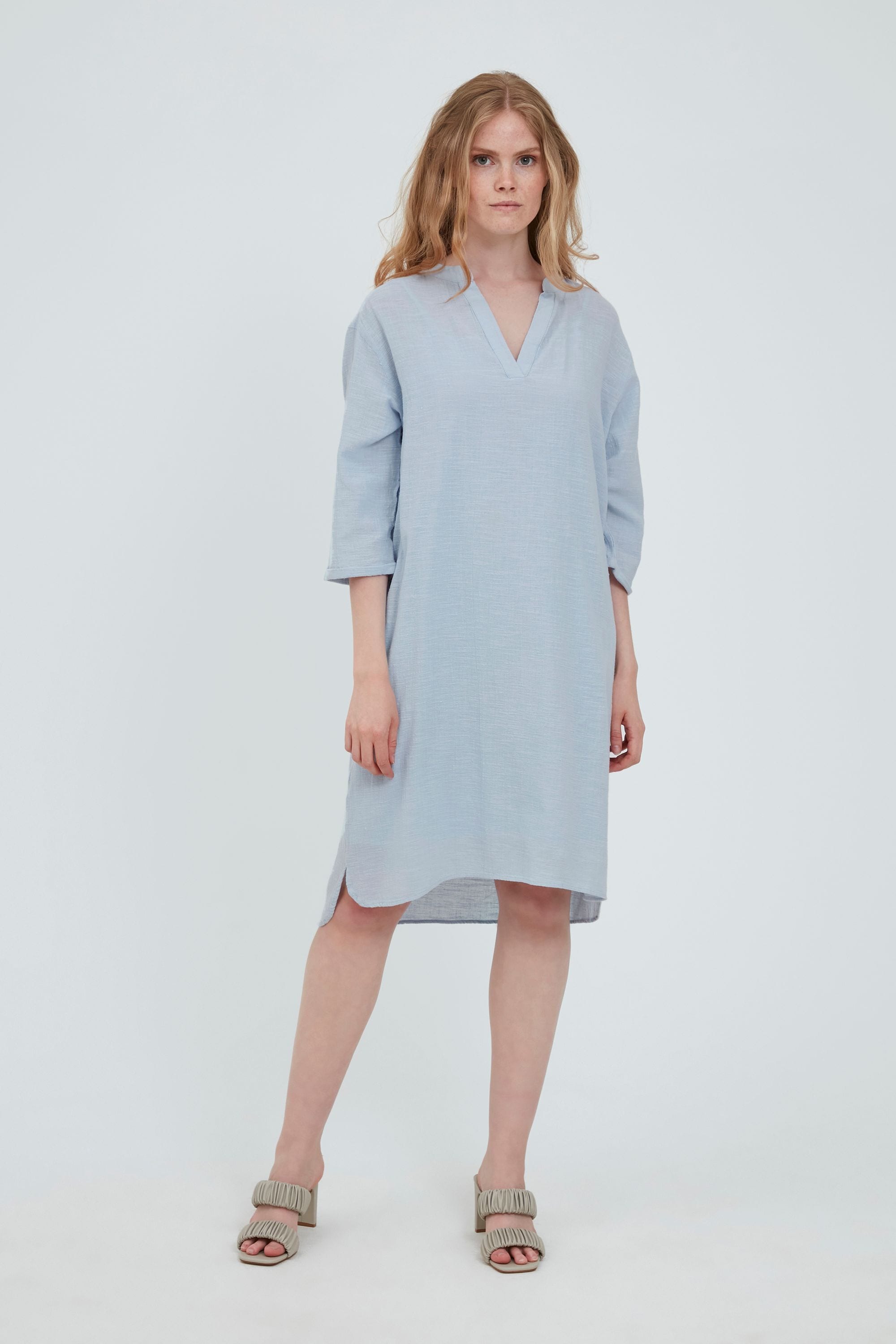 fransa Blusenkleid »Blusenkleid FRAlslub«