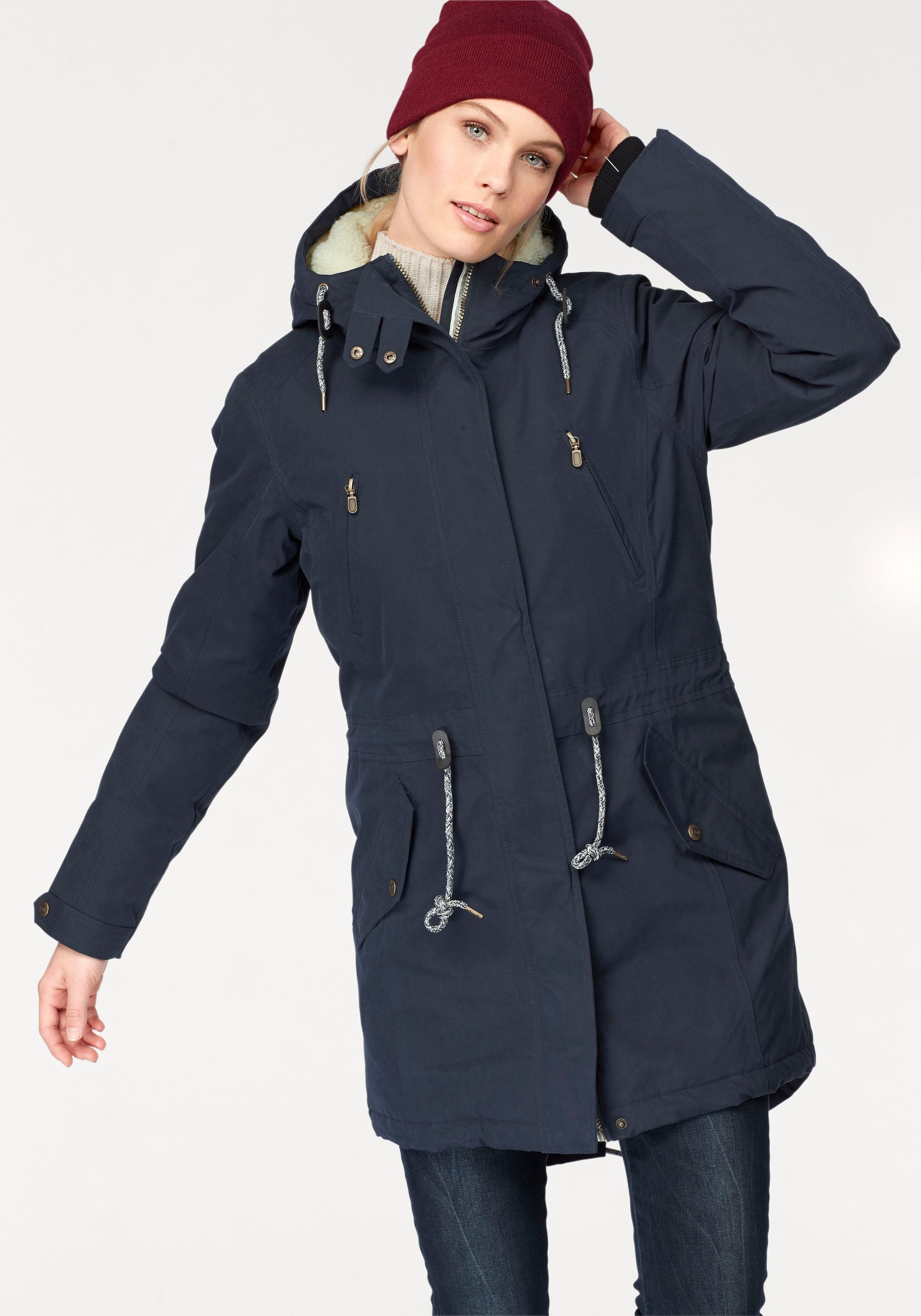 Outdoorjacke blau