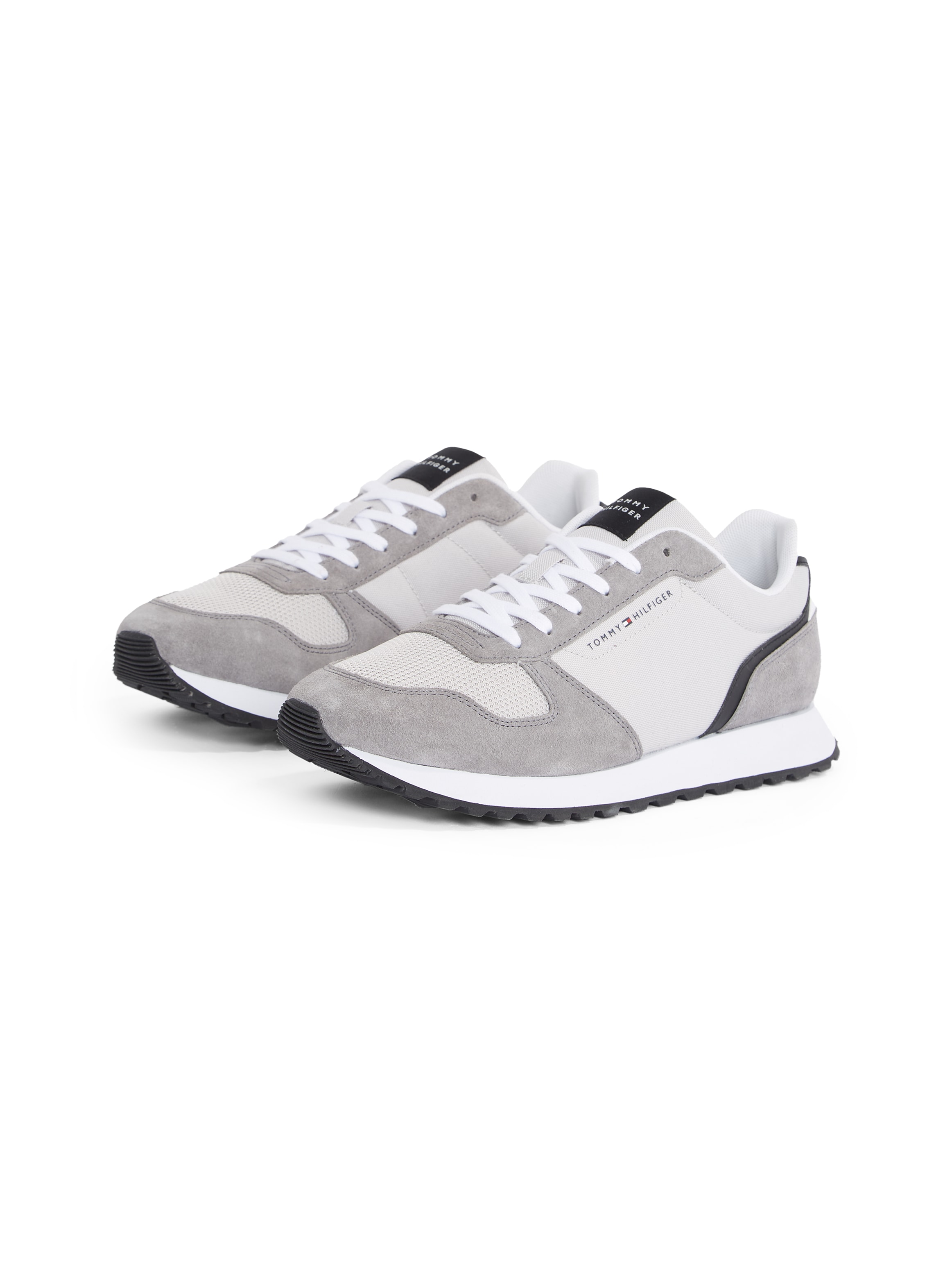 Tommy Hilfiger Plateausneaker »NEW RUNNER EVA MIX«, Freizeitschuh, Halbschuh, Schnürschuh mit Kontrastbesätzen