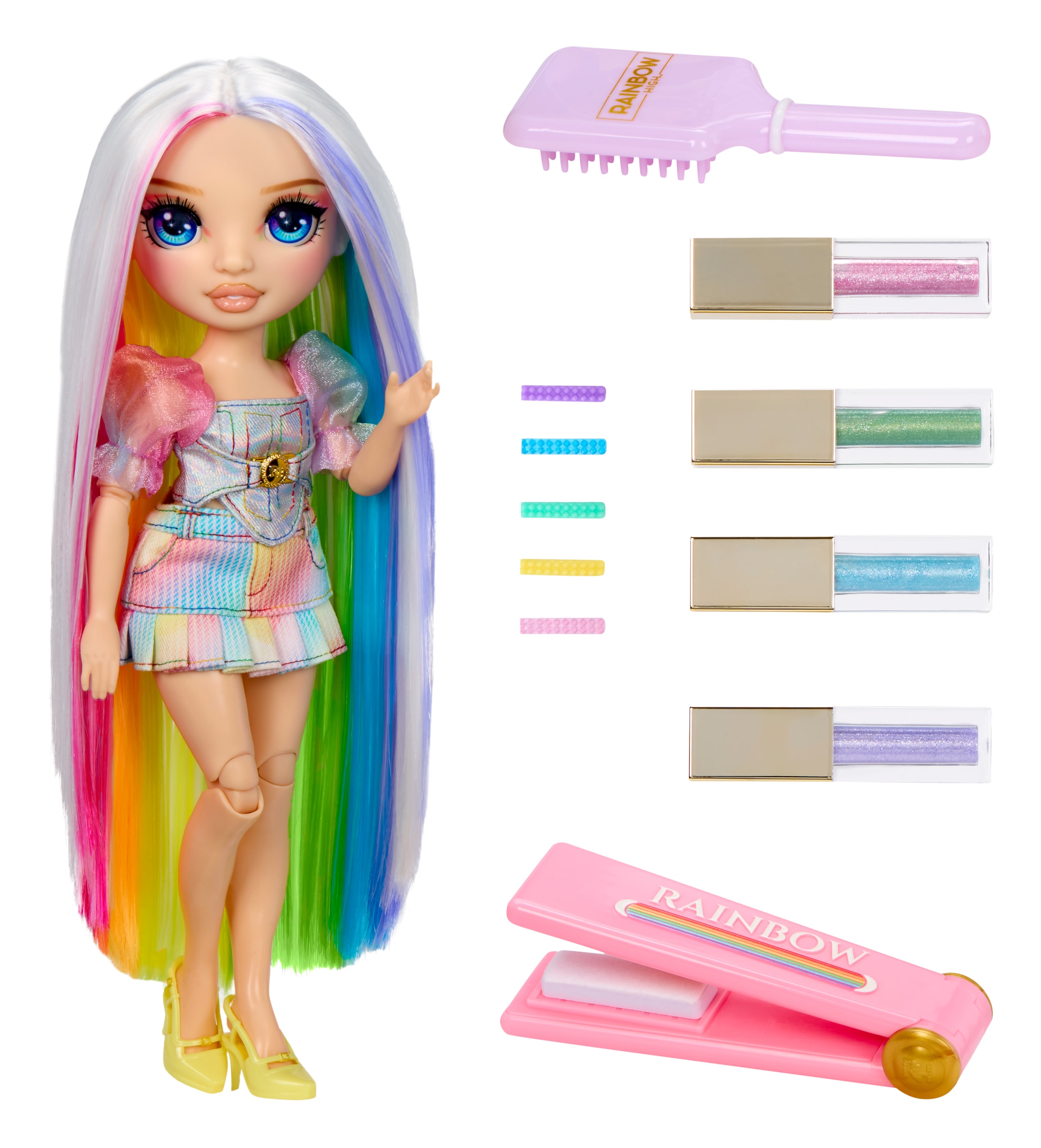 RAINBOW HIGH Anziehpuppe »Rainbow High Hair Studio Refresh«