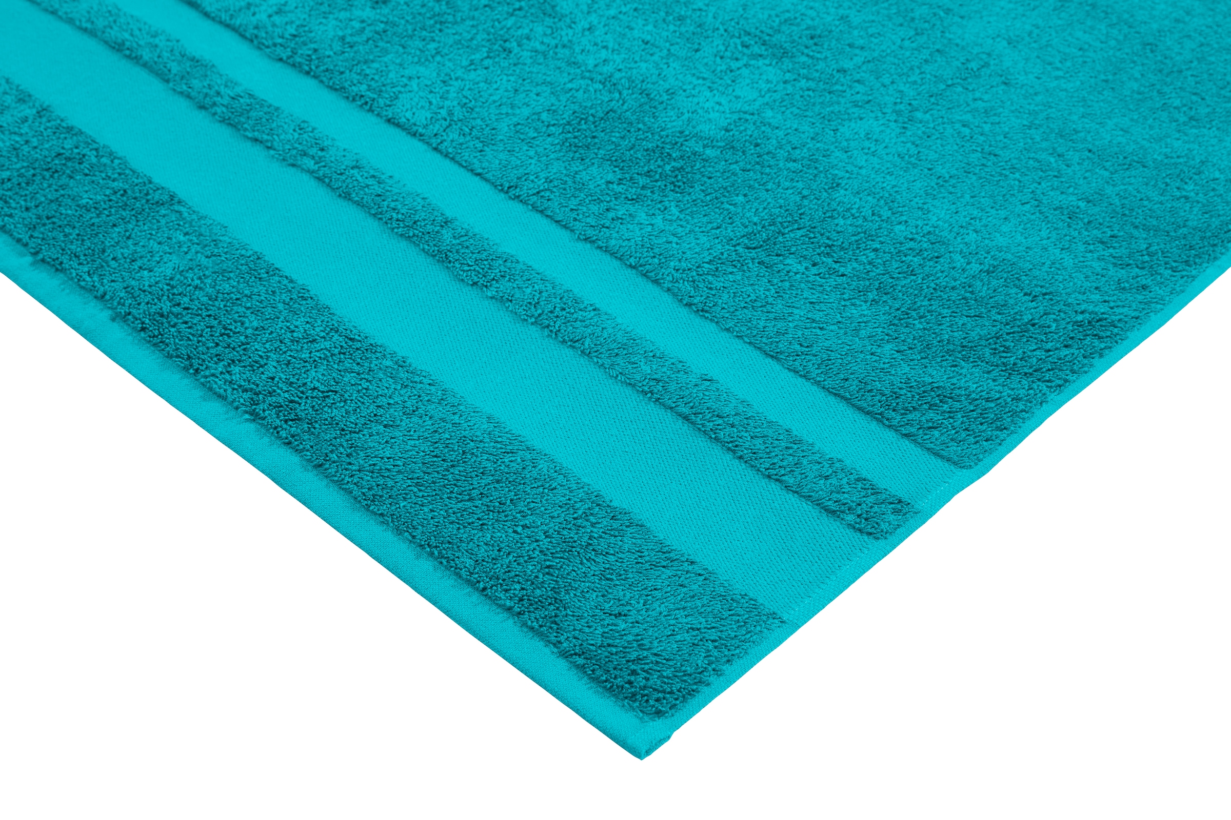OTTO home Saunatuch »Vanessa, 2 Saunatücher, 80x200cm, in Standard- und Premium-Qualität« Handtücher mit Bordüre, 100% Baumwolle, einfarbig, weich