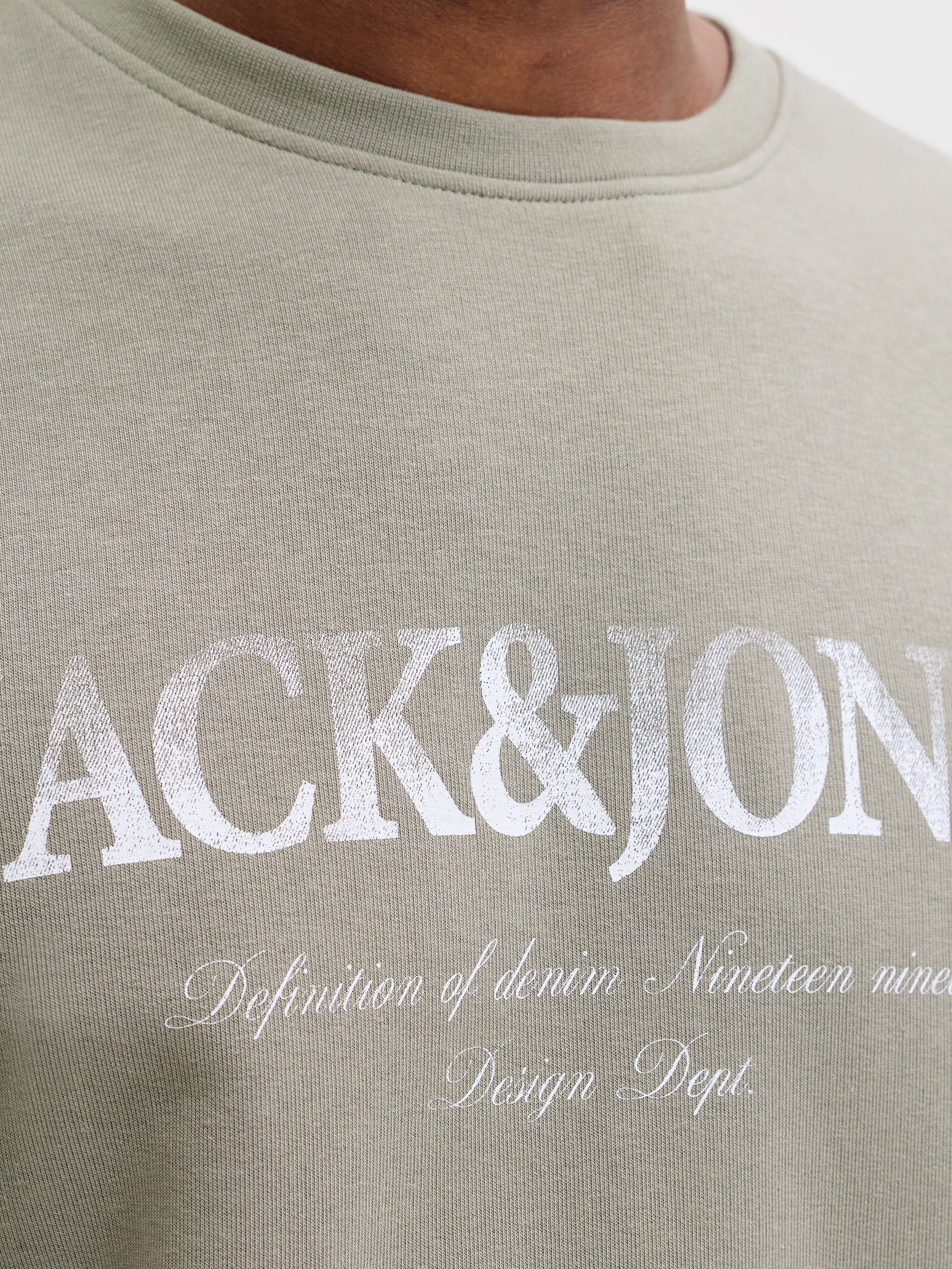 Jack & Jones PlusSize Sweatshirt »JJDEVIN DAYTONA PRINT SWEAT CREW N PLS«
