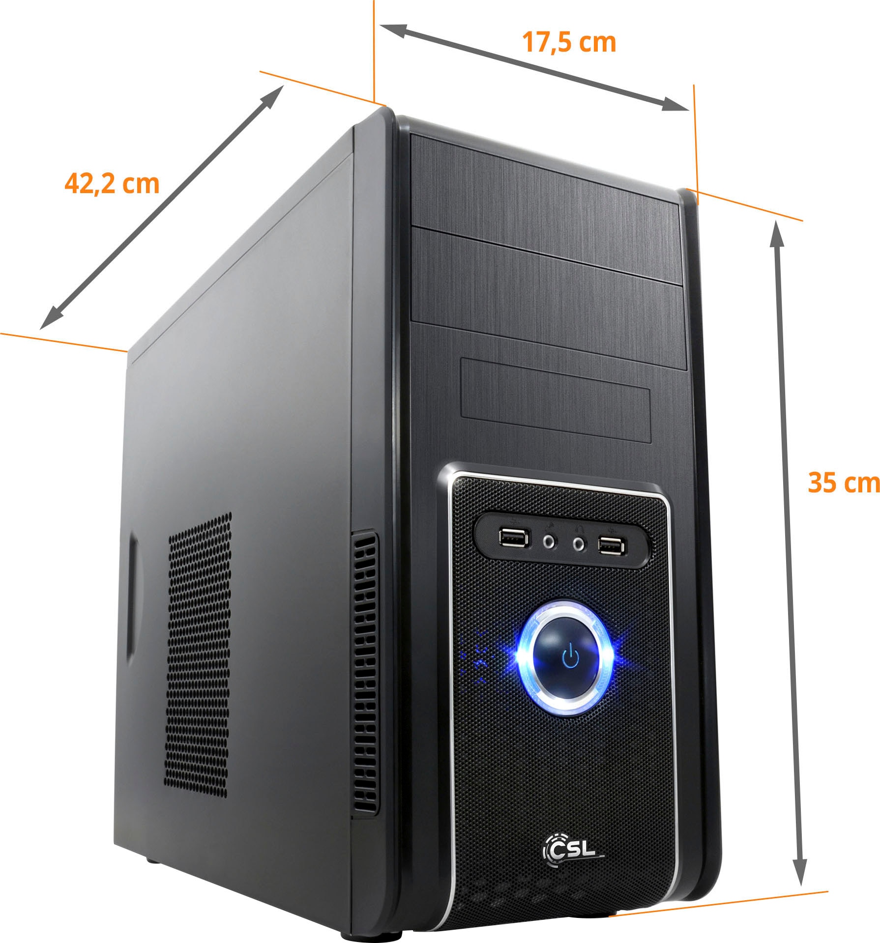 CSL Gaming-PC-Komplettsystem »Sprint V28137«