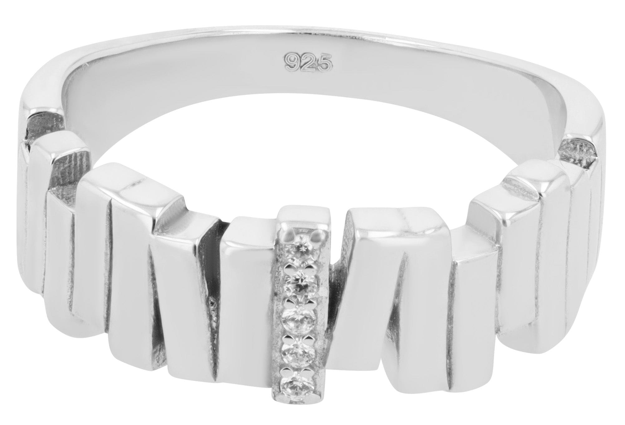Adelia´s Fingerring »Damen Ring aus 925 Silber mit Zirkonia«