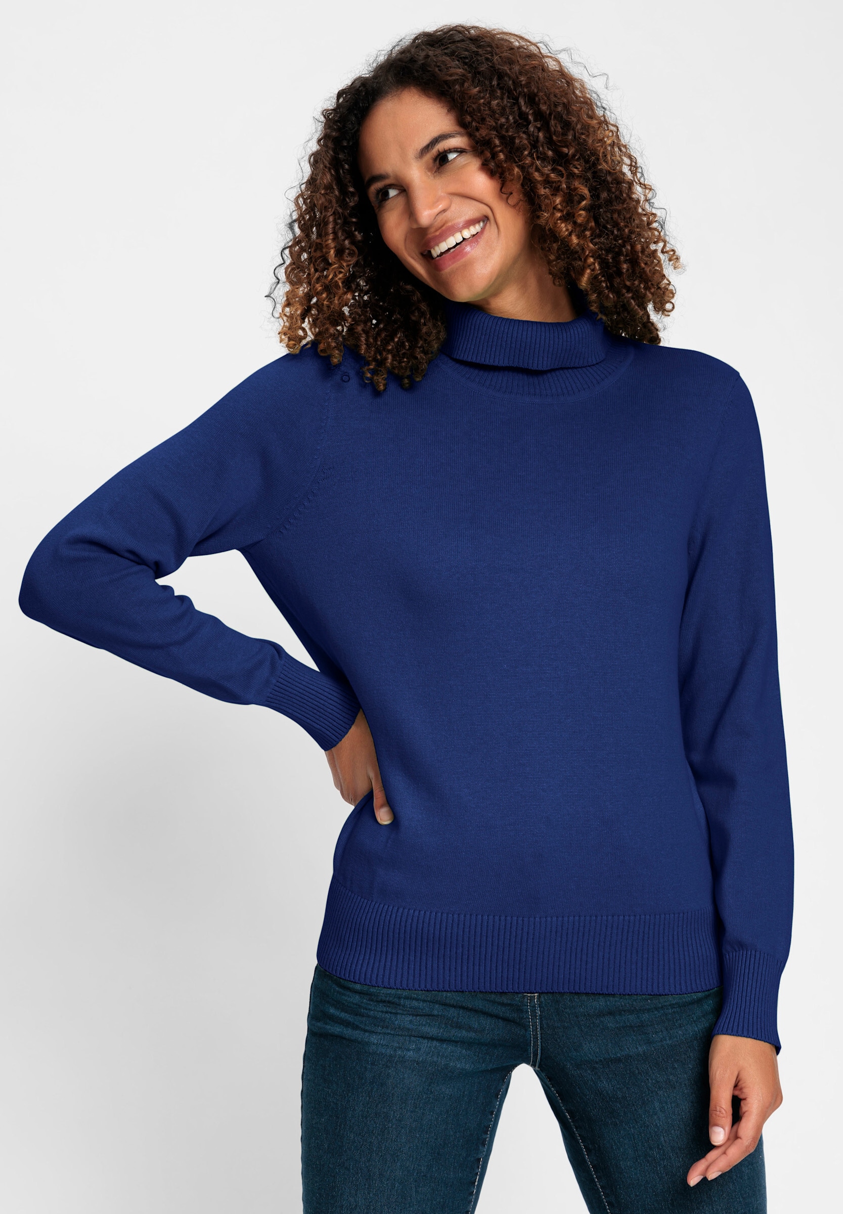 Witt Longpullover »Rollkragenpullover Rollkragenpullover aus Feinstrick«