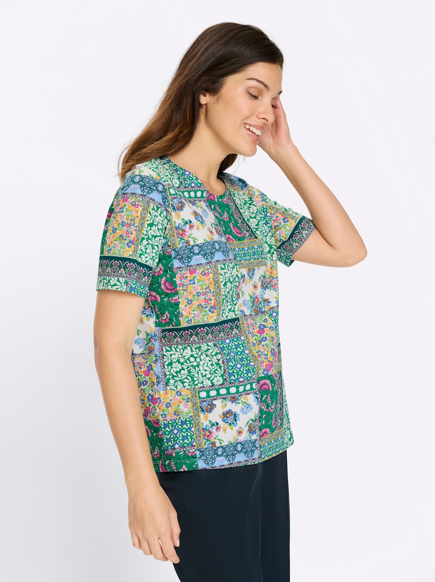 Classic Basics Print-Shirt »Kurzarm-Shirt«, 1 tlg.
